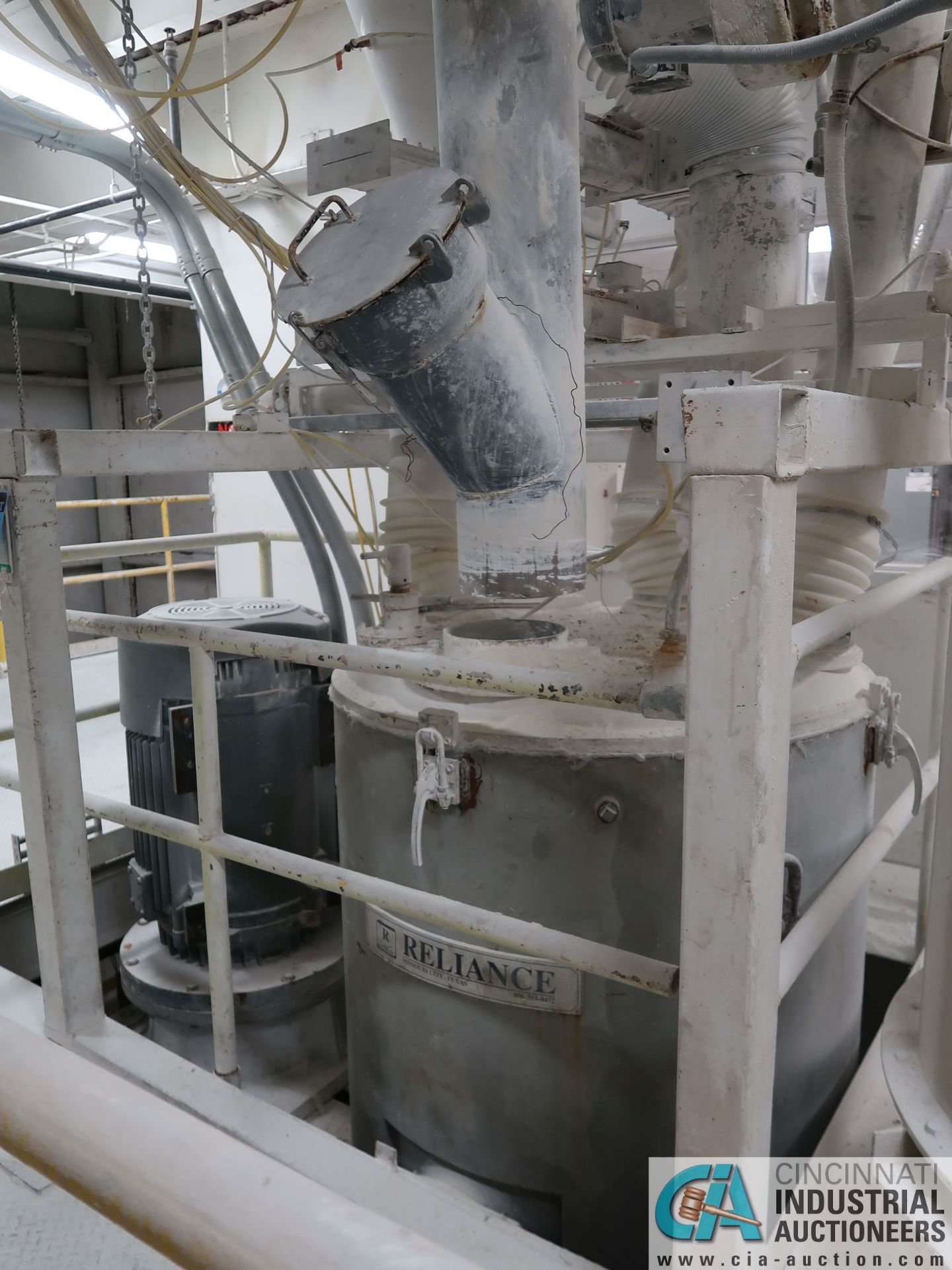 1,200 LITER RELIANCE MODEL HCM4200 HIGH INTENSITY MIXER; S/N HW171, 300-HP - Image 11 of 17