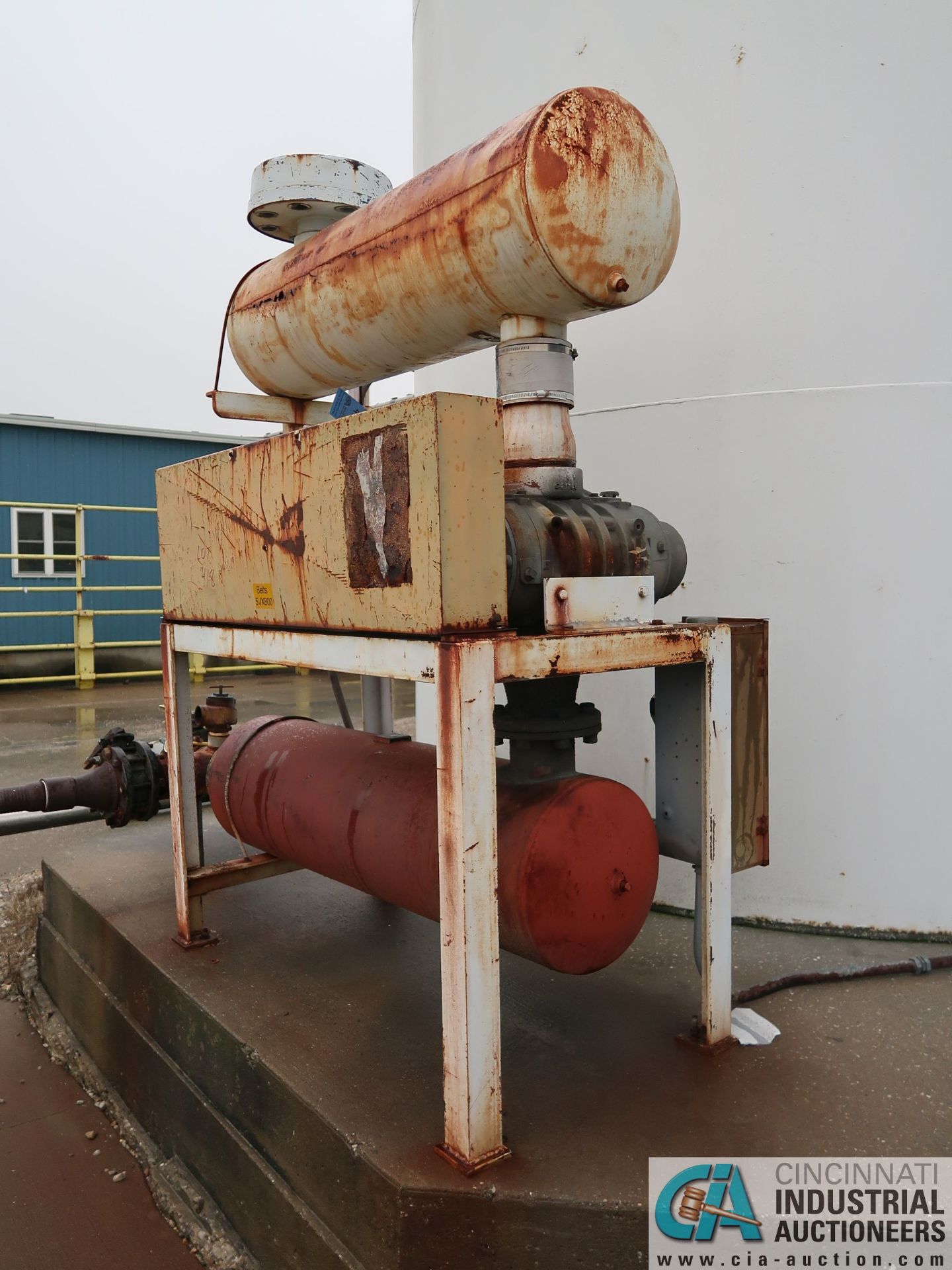 50 HP MATERIAL PUMP, ROOTS MODEL 412 - Image 2 of 4