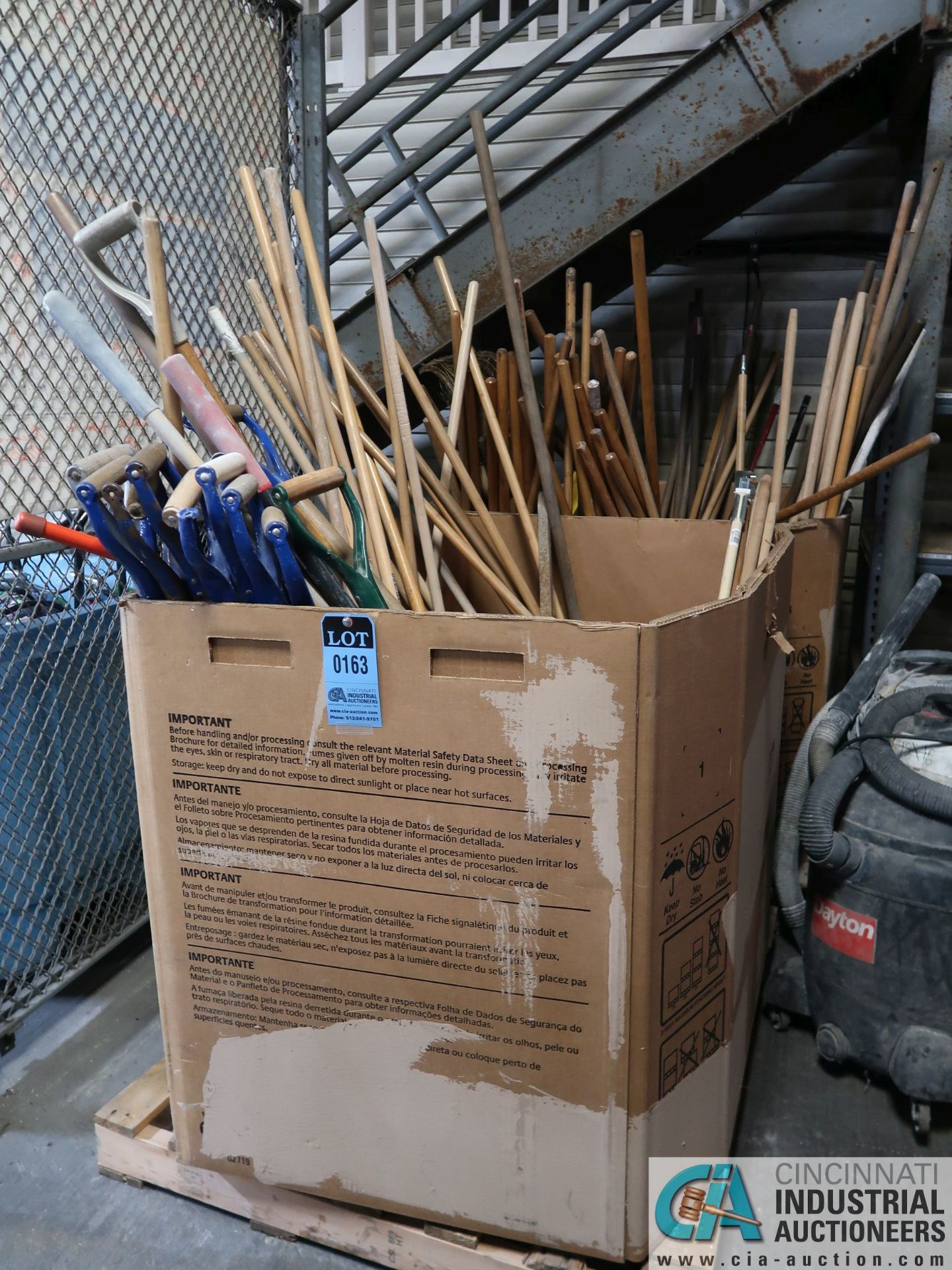 GAYLORDS MISCELLANEOUS BROOMS, SHOVELS AND SQUEEGEES