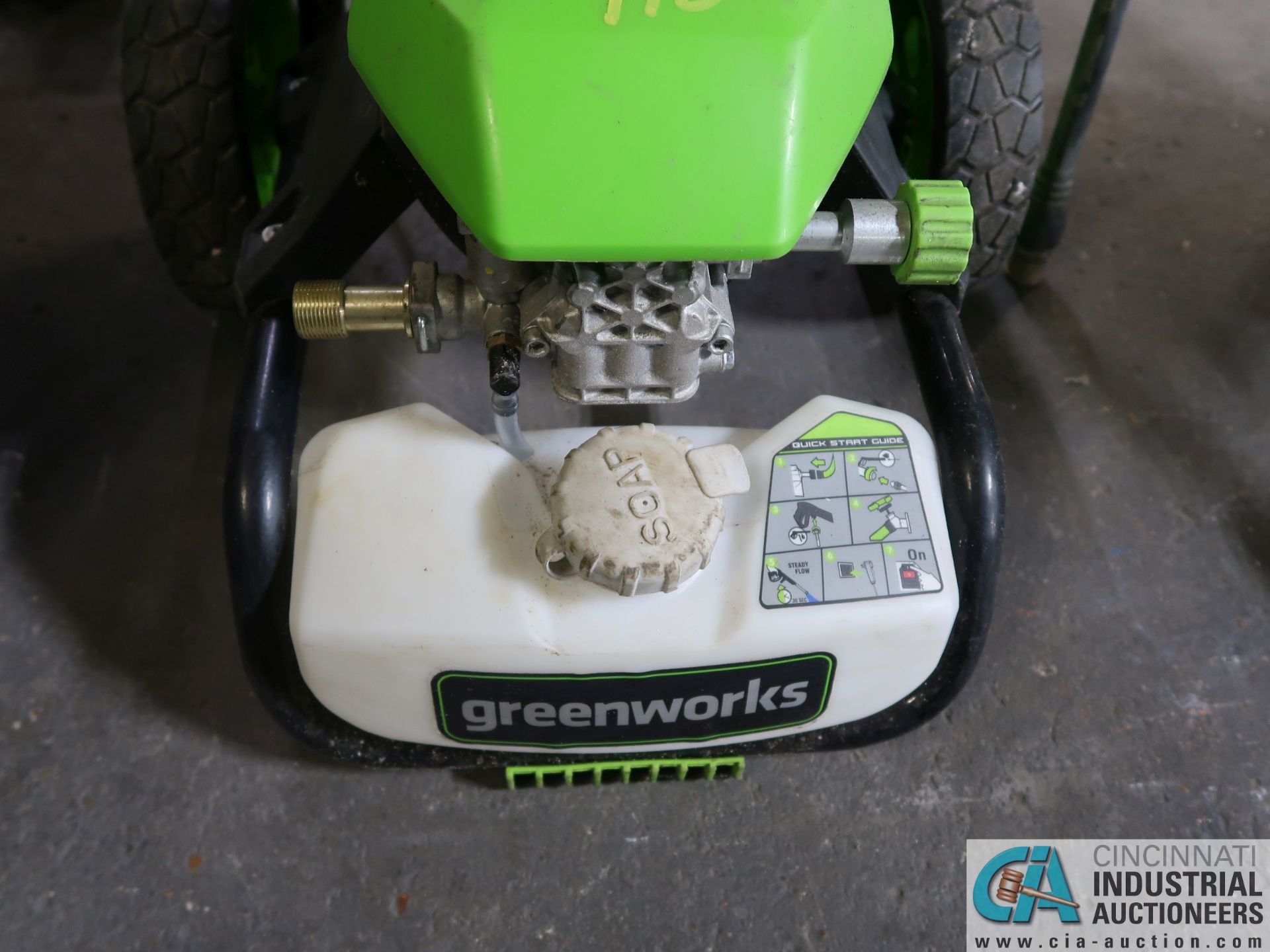 1,800 PSI AREENWORKS "DILLARD SIZE" PREMIUM ELECTRIC PRESSURE WASHER - Image 4 of 5