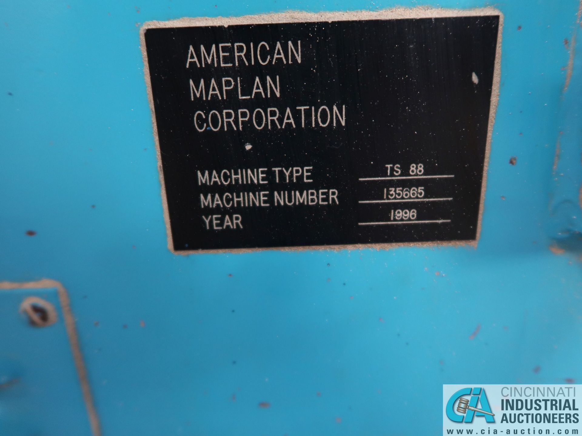 88-MM AMERICAN MAPLAN MODEL TS88 EXTRUDER; S/N 135665 (NEW 1996), 75 HP MOTOR - Image 15 of 21