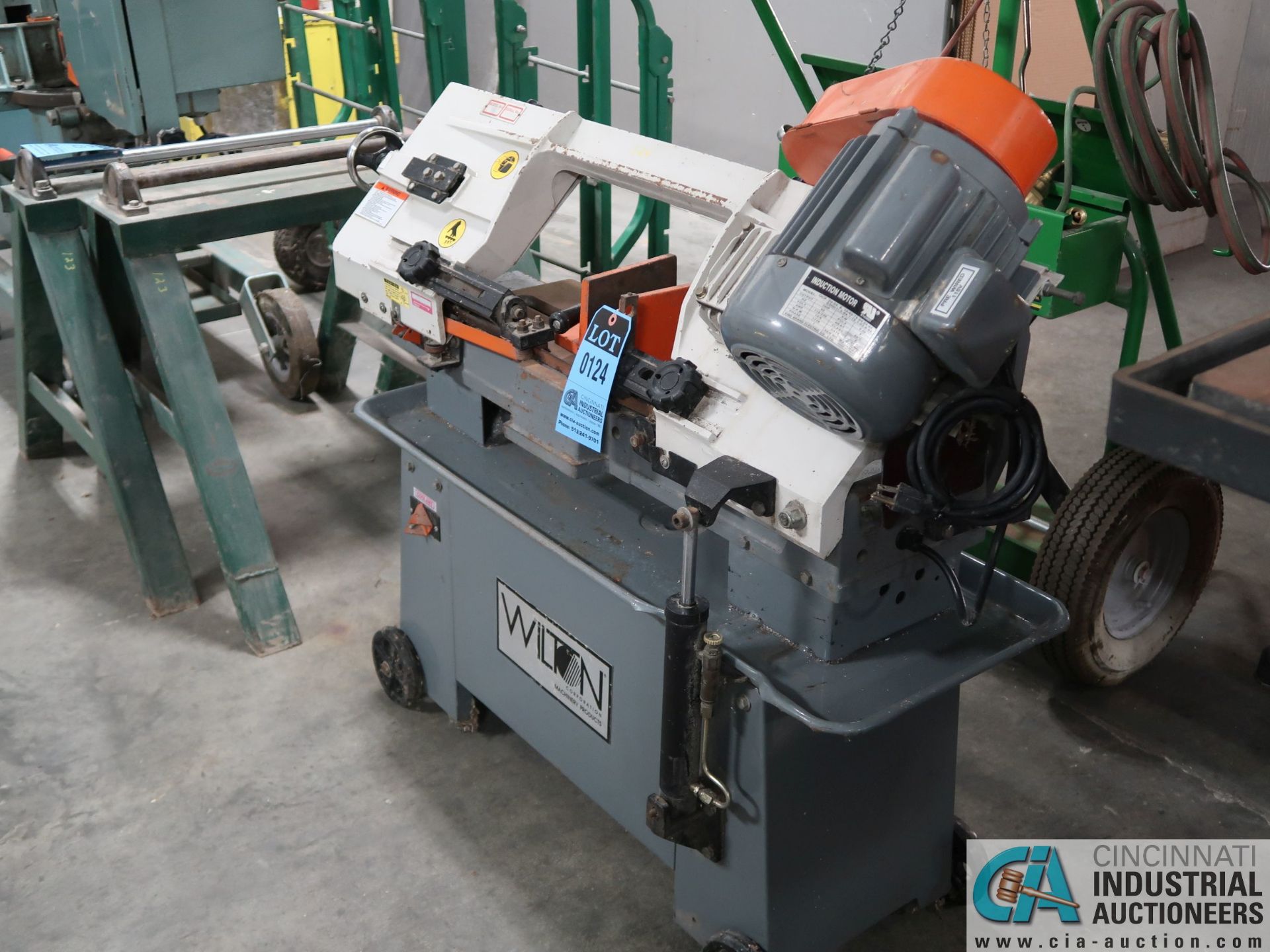 7" X 12" WILTON MODEL 3400 PORTABLE HORIZONTAL BAND SAW; S/N 02073283 - Image 5 of 5