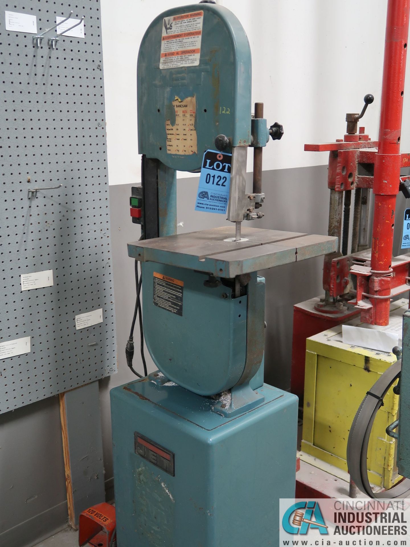 14" JET MODEL JWBS-14CS WOODWORKING BANDSAW - Image 3 of 3