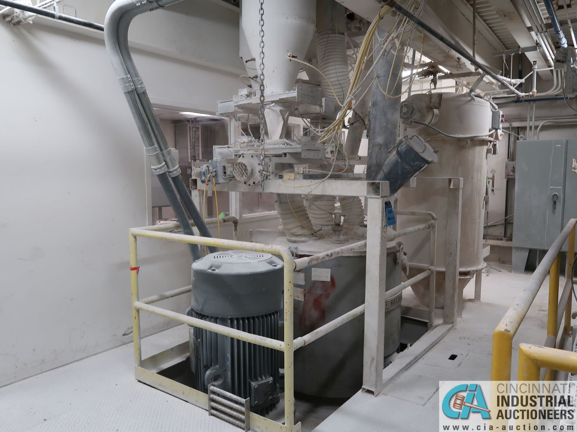 1,200 LITER RELIANCE MODEL HCM4200 HIGH INTENSITY MIXER; S/N HW171, 300-HP - Image 2 of 17