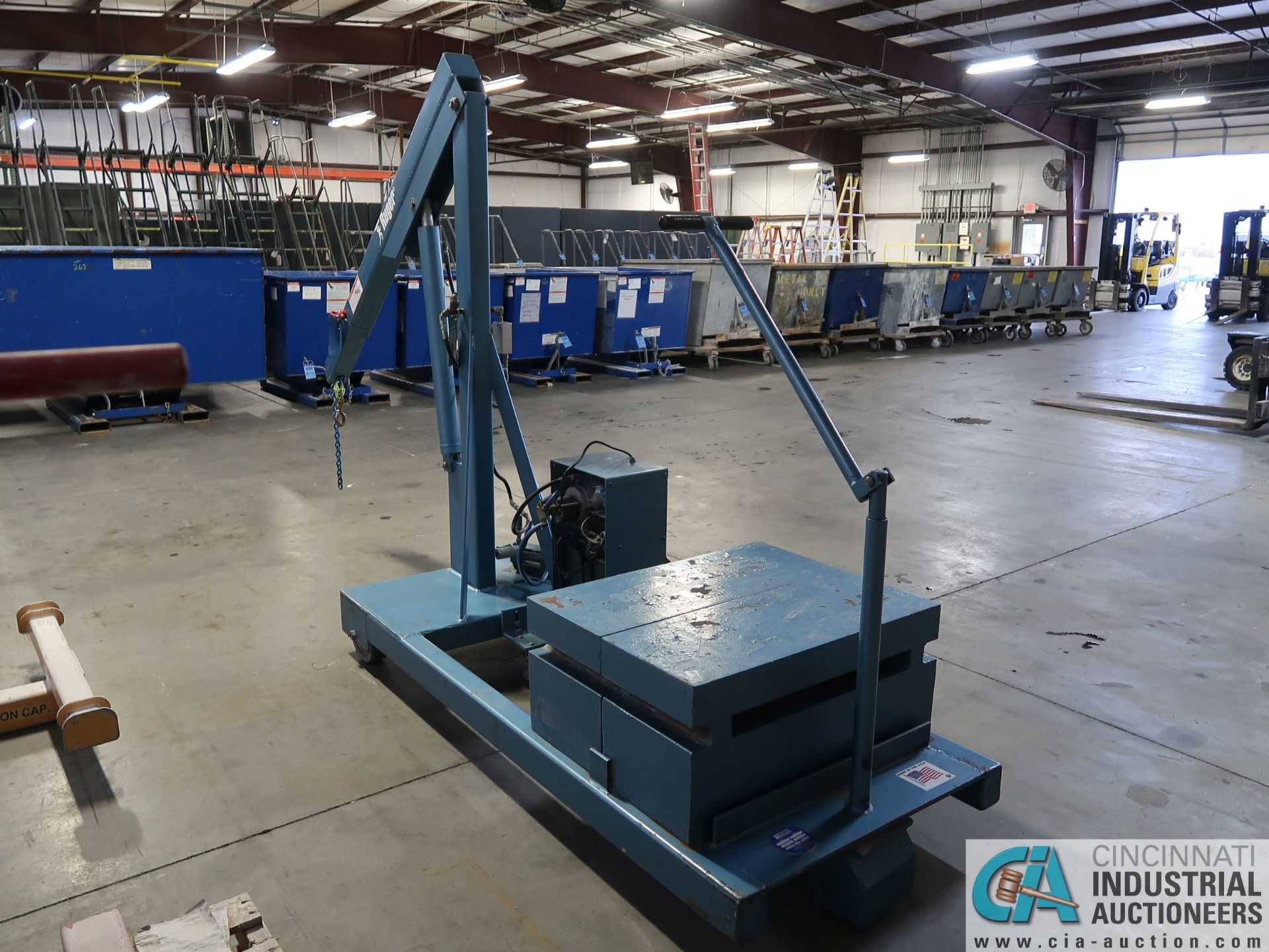 2,000 LB. DAVID ROUND ROGER MODEL HP2000R-PP10SE SHOP CRANE (NEW 2015) - Image 5 of 6