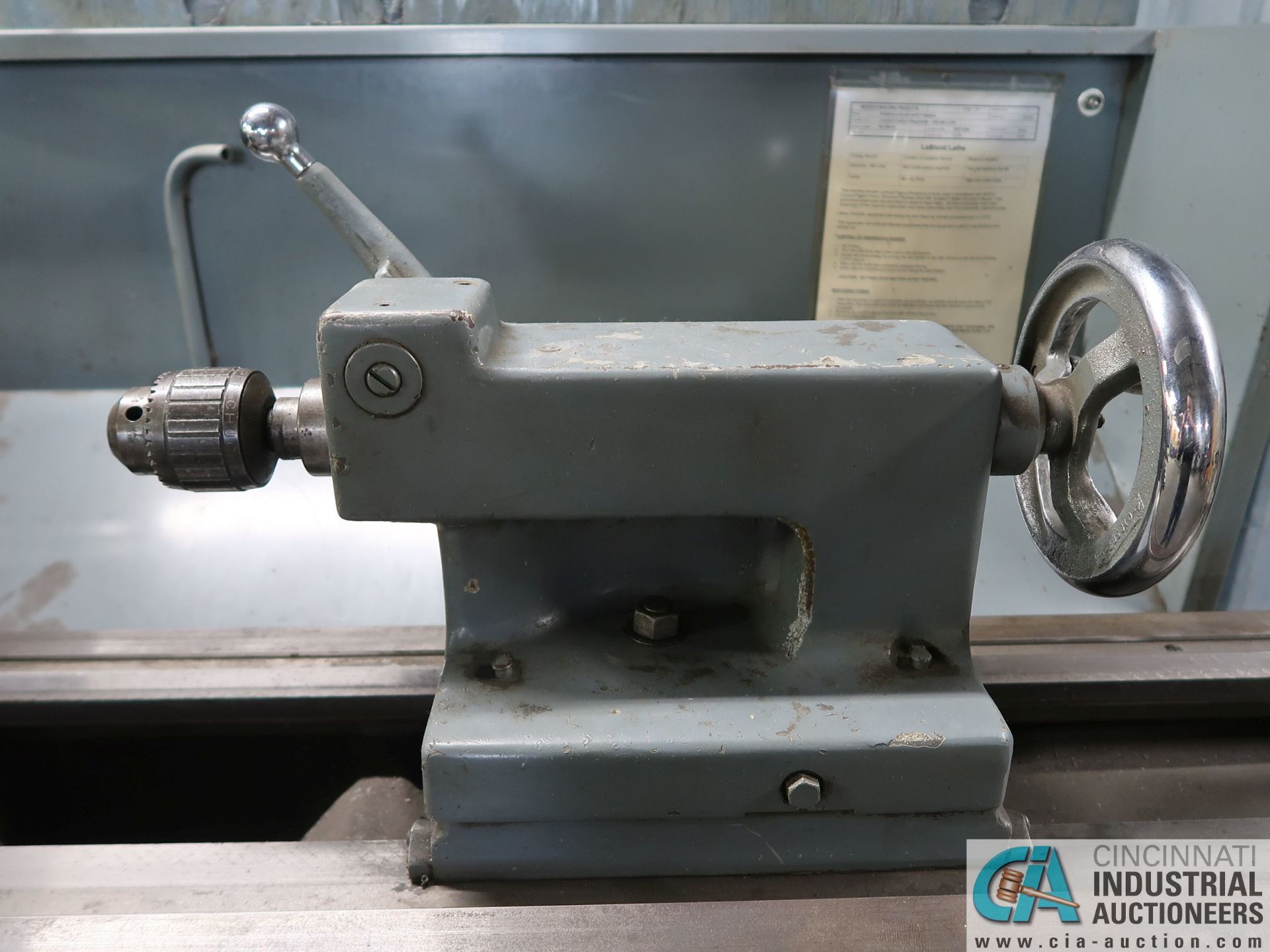 15" X 54" LEBLOND REGAL GEARED HEAD ENGINE LATHE; S/N 12C-1175 - Image 7 of 7