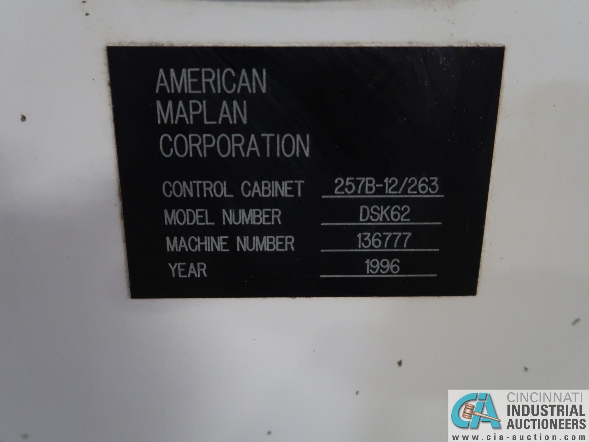 64-MM AMERICAN MAPLAN MODEL DSK64 RIGHT HAND FEED CO-EXTRUDER; S/N 136777 (NEW 1996) 40 HP MOTOR - Image 17 of 20