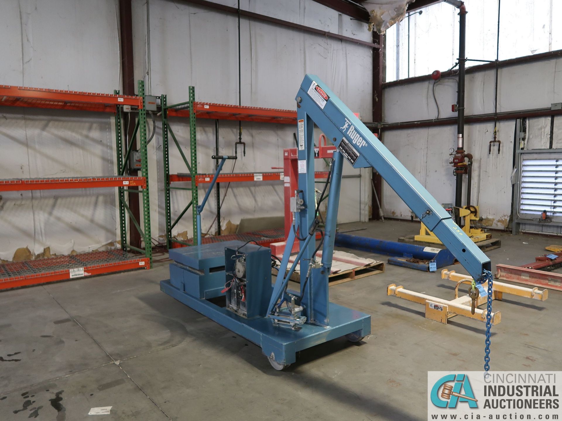 2,000 LB. DAVID ROUND ROGER MODEL HP2000R-PP10SE SHOP CRANE (NEW 2015) - Image 2 of 6