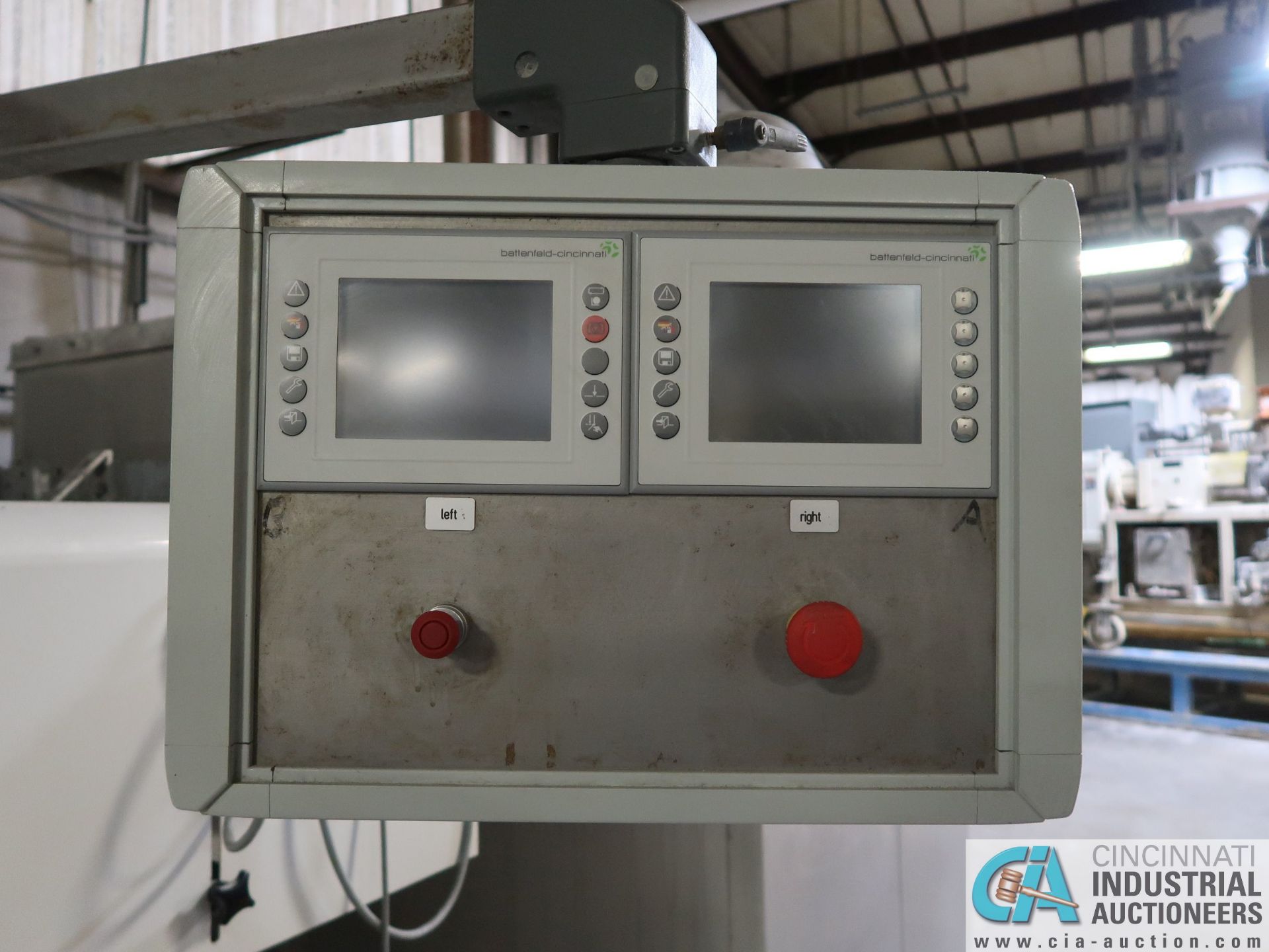 BATTENFELD-CINCINNATI MODEL MTV340-E-E/2 CUTSTREAM DUAL LANEGUILLOTINE; S/N 3801625-110 (NEW 2014) - Image 15 of 16