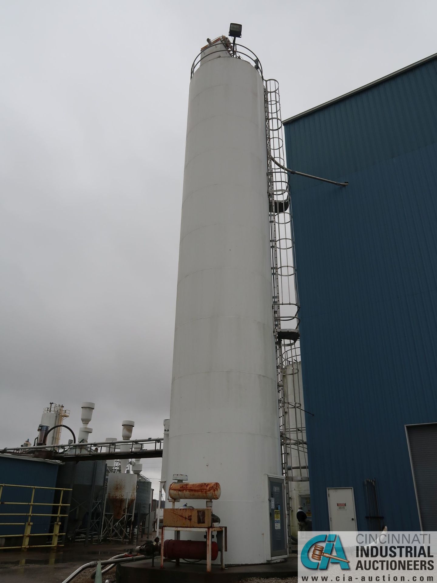 12' X 60' APPROX. IMPERIAL MODEL 6033 WELDED STEEL SILO; S/N I-25740, SILO NO. 6 (2000)