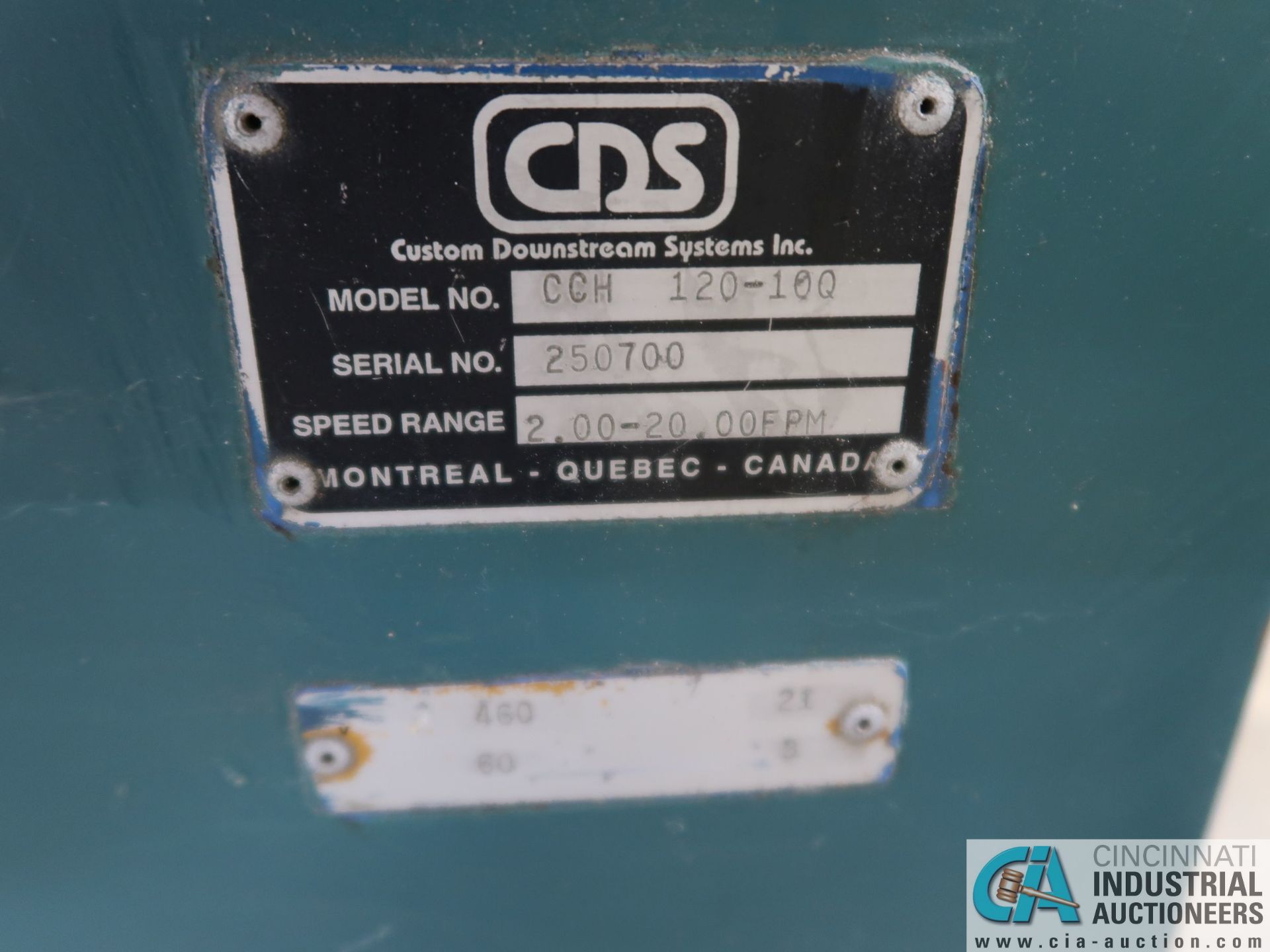 CDS MODEL CCH120-10Q REBUILT PULLER; S/N 250700, 10" PULLER PADS (REBUILT) - Image 13 of 13