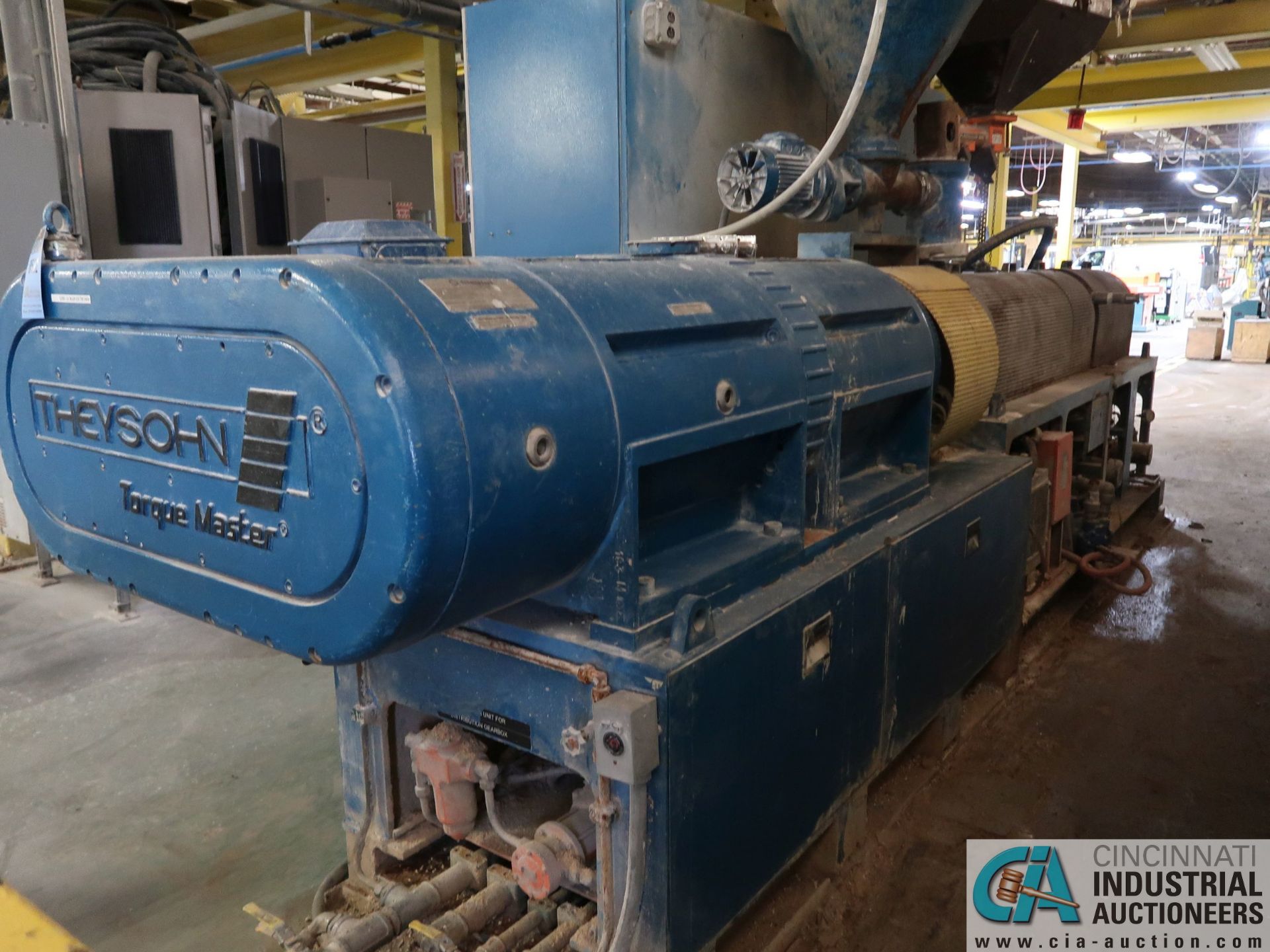 98-MM THEYSON MODEL TTM-98 EXTRUDER; S/N 1026237 (NEW 2000) WITH 87 KW/ 116 HP MOTOR & 300 KVA - Image 2 of 18