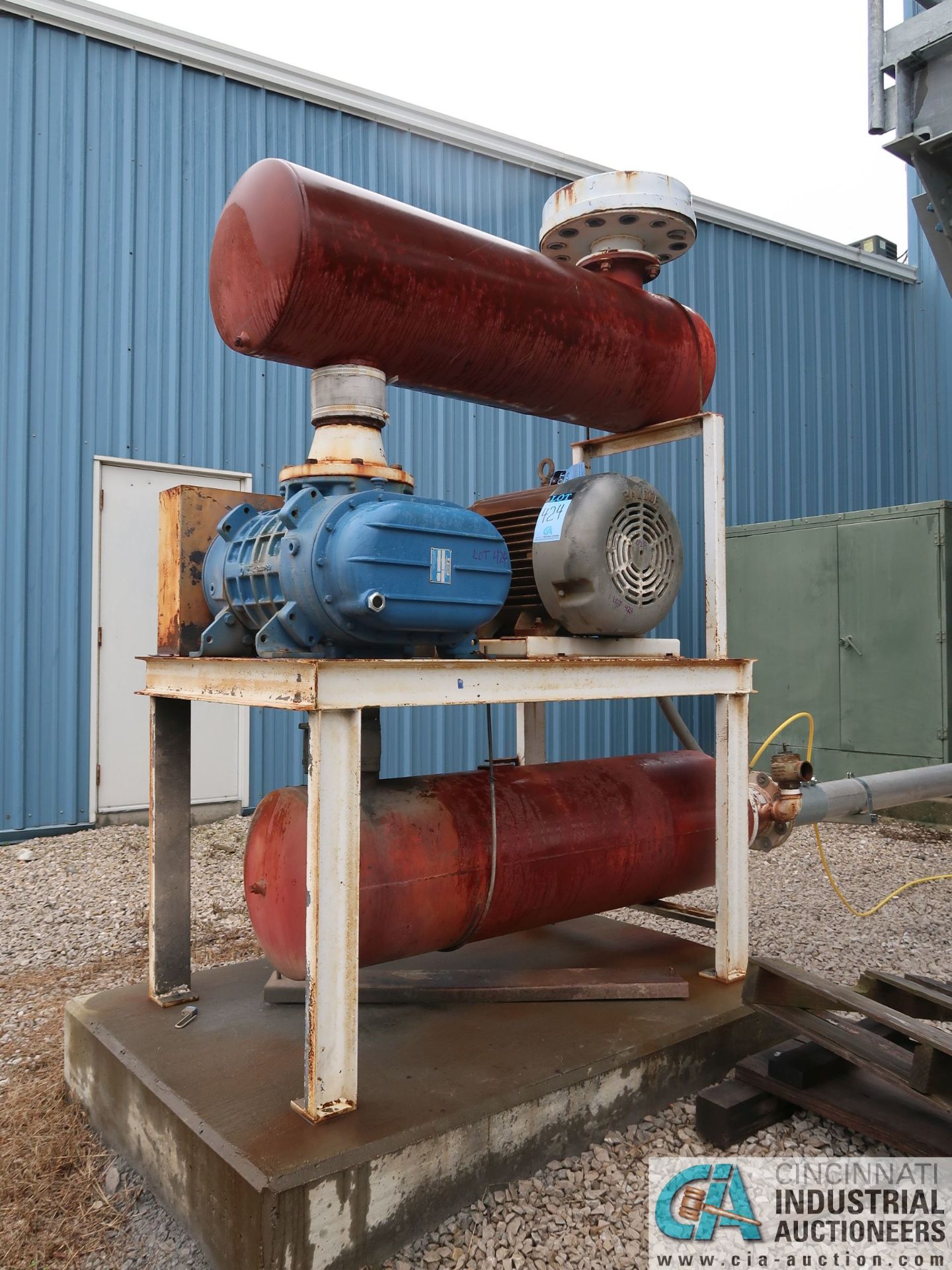 75 HP MATERIAL PUMP, GARNDER DENVER MODEL 7012VT PUMP - Image 5 of 8