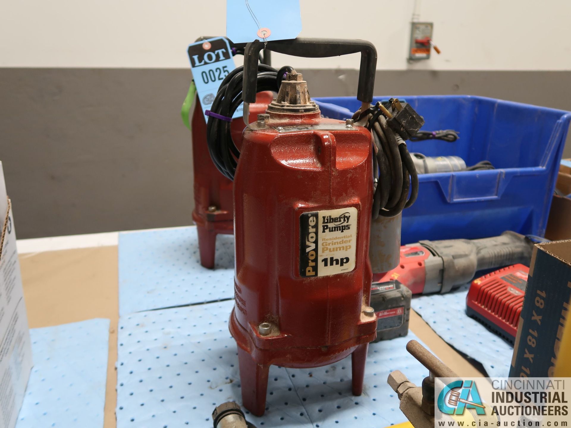 1 HP LIBERTY PUMP MODEL PR6101A ELECTRIC HEAVY DUTY RESIDENTIAL GRINDER PUMP