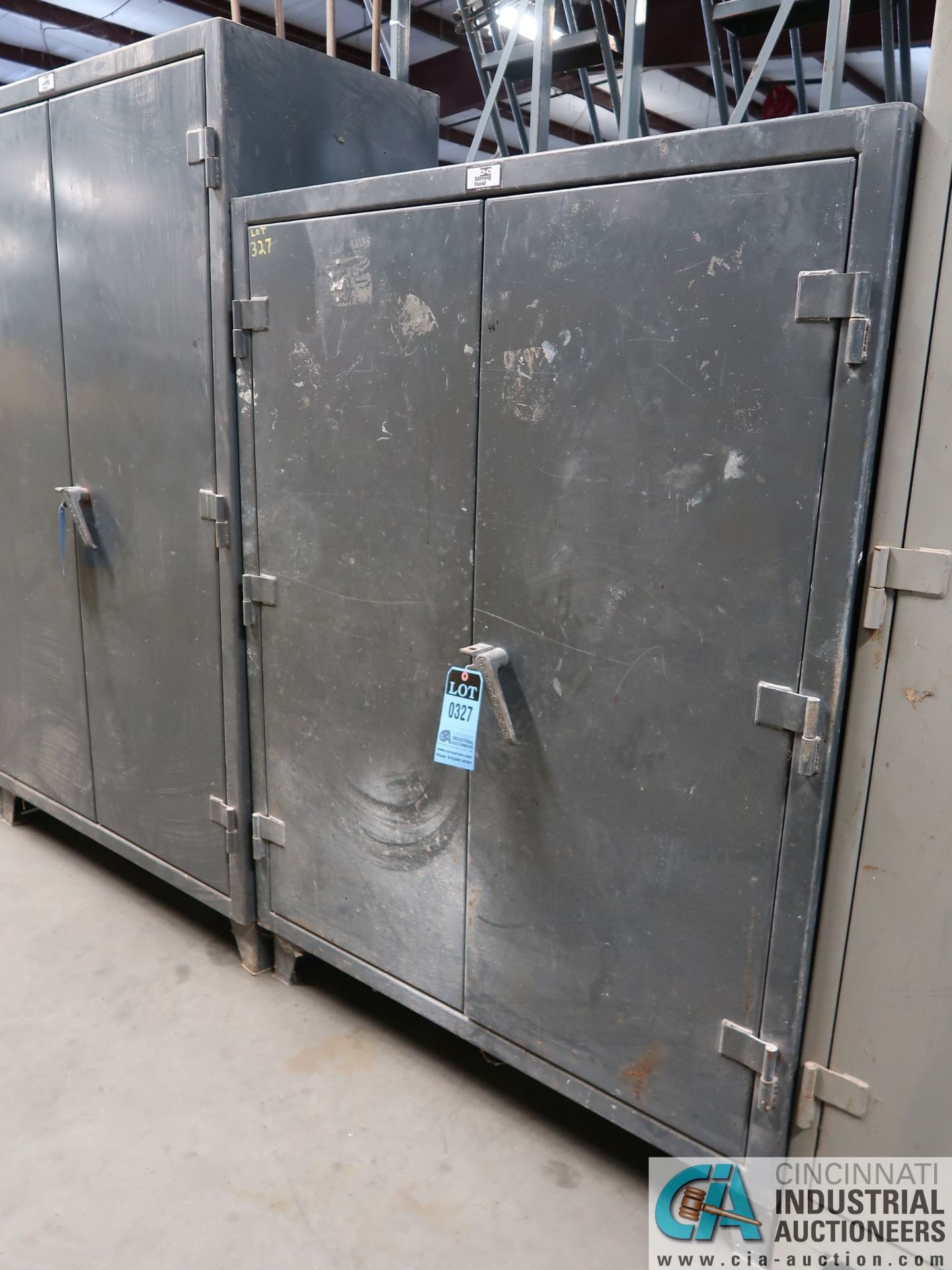 48" WIDE HEAVY DUTY 2-DOOR STORAGE CABINET