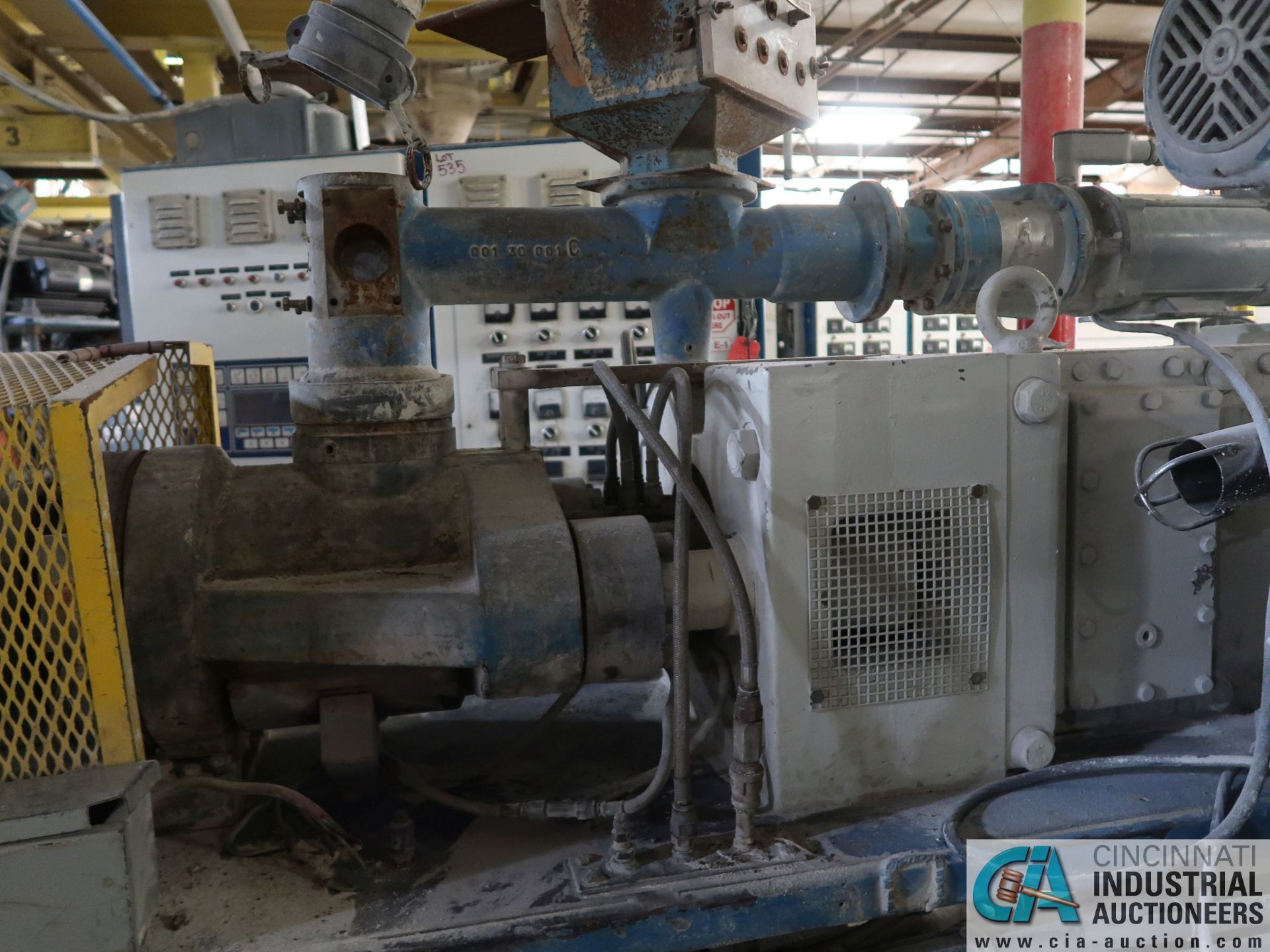 100-MM AMERICAN MAPLAN MODEL TSS100 EXTRUDER; S/N 119478 (NEW 1986), 75 HP MOTOR WITH 75 KVA - Image 11 of 27