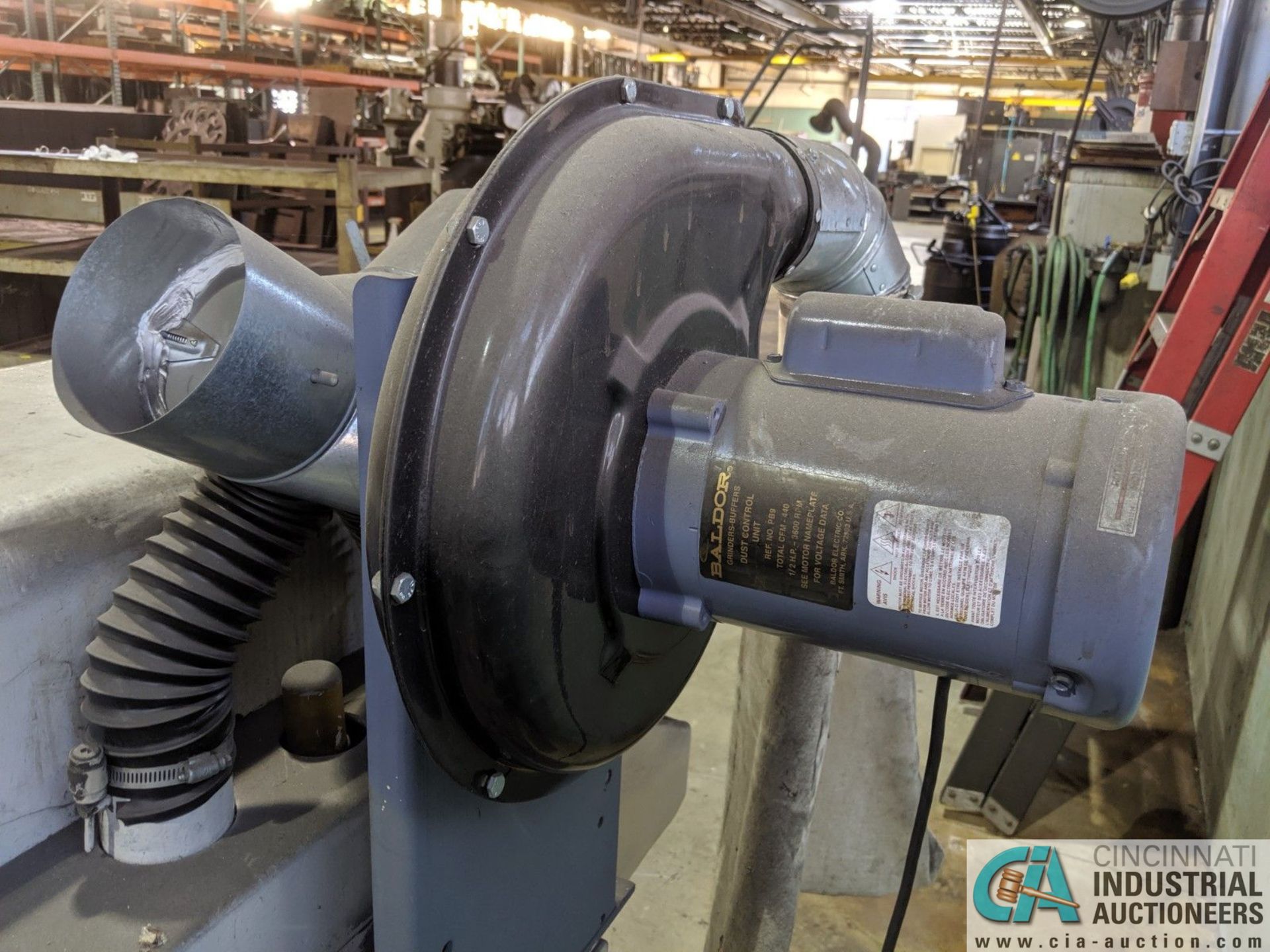 HAMMOND 14" MODEL 14D, 3 HP CARBIDE GRINDER; S/N 4206 **RIGGING FEE DUE INDUSTRIAL SERVICES $50.00, - Image 5 of 7