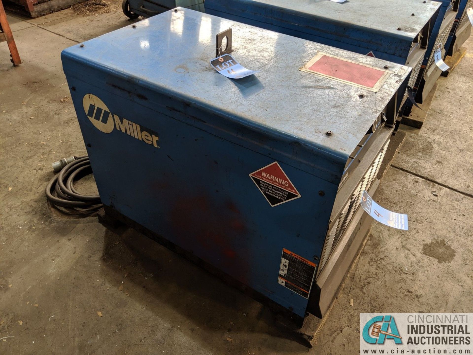 MILLER DELTAWELD 452 CV/DC WELDING POWER SOURCE; S/N LB195277, STOCK # 903377 **RIGGING FEE DUE - Image 6 of 7