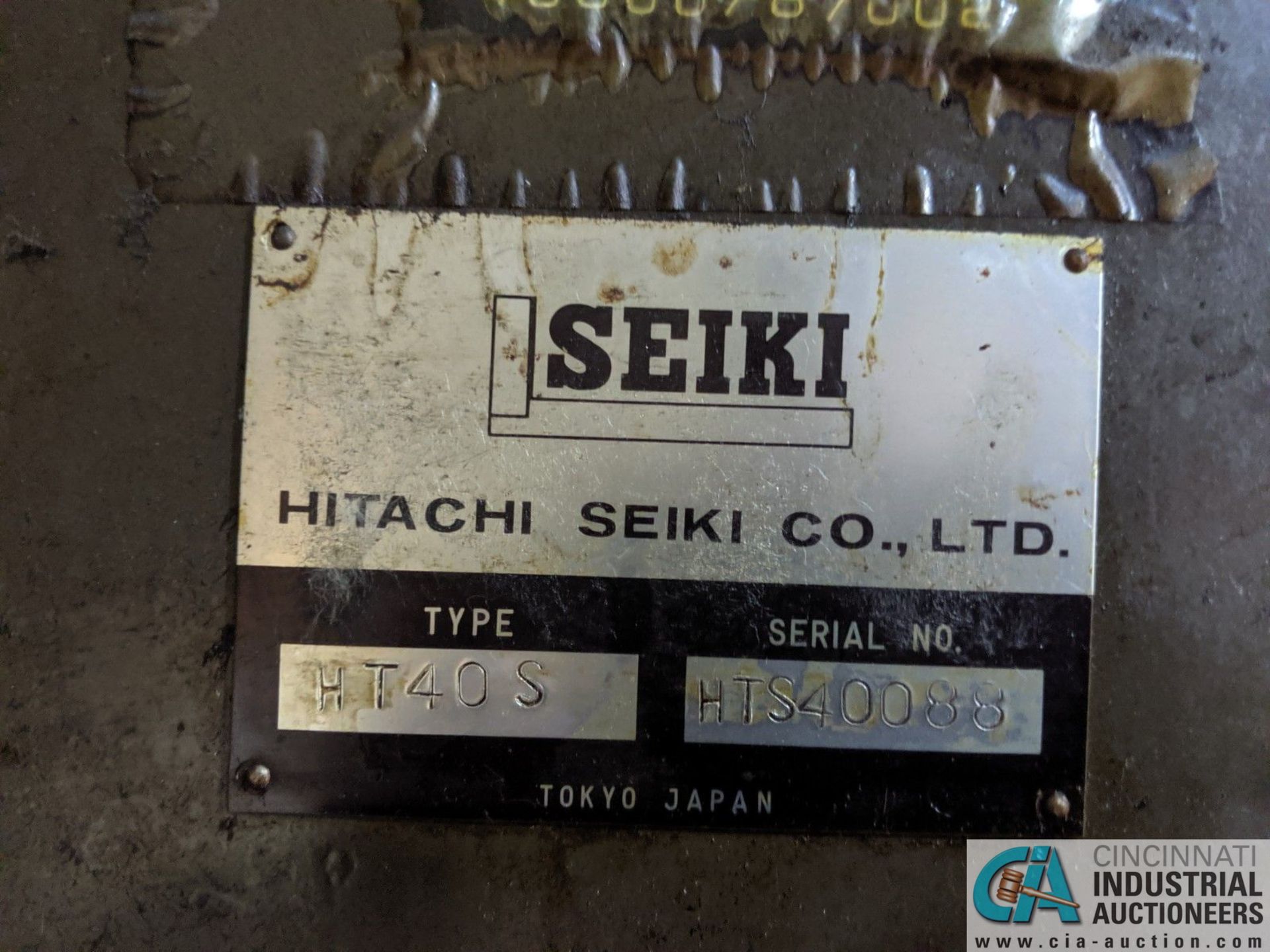 HITACHI SEIKI HITEC-TURN HT-40S CNC SLANT BED LATHE; S/N HTS40088 **RIGGING FEE DUE INDUSTRIAL SERV - Image 6 of 8