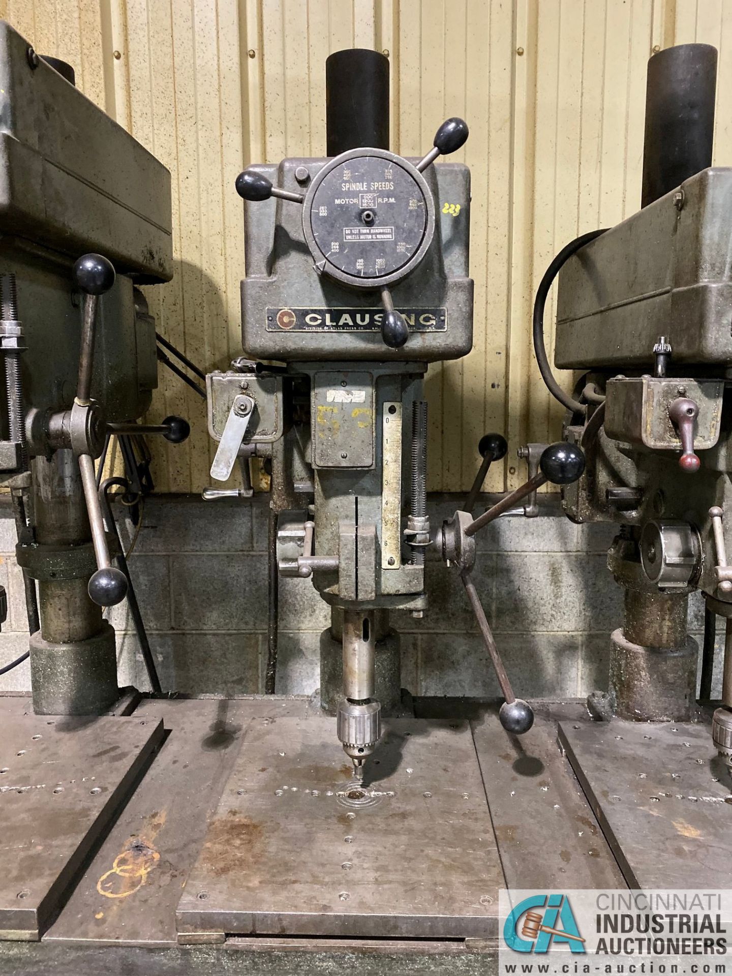 18" - 20" 4-HEAD CLAUSING DRILL PRESS, SPINDLE SPEED 150-2000 RPM - Image 5 of 7