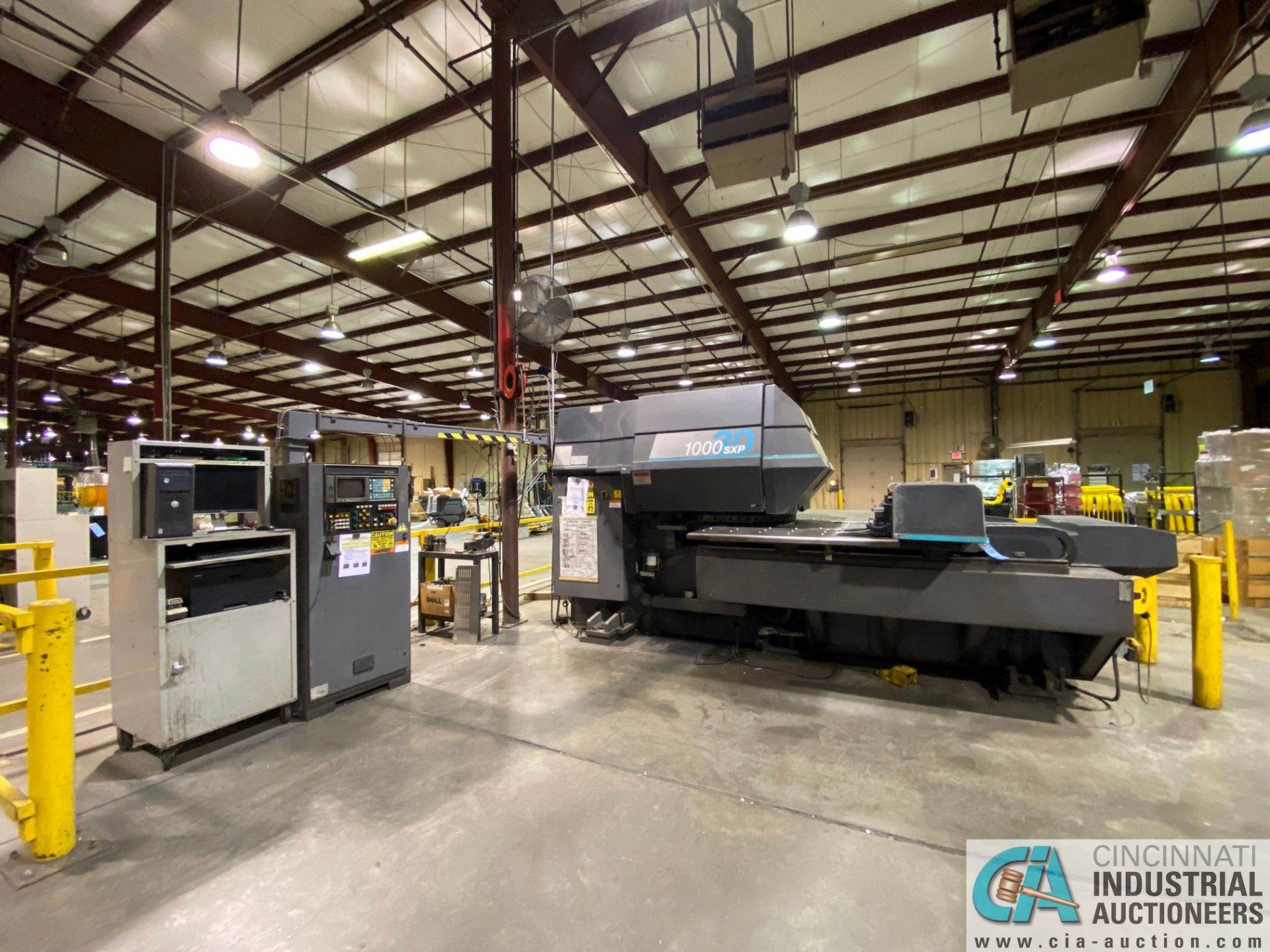 33 TON STRIPPIT MODEL 1000SXP/30 CNC TURRET PUNCH; S/N 2100012496, GE FANUC OP CONTROL S/N - Image 5 of 18