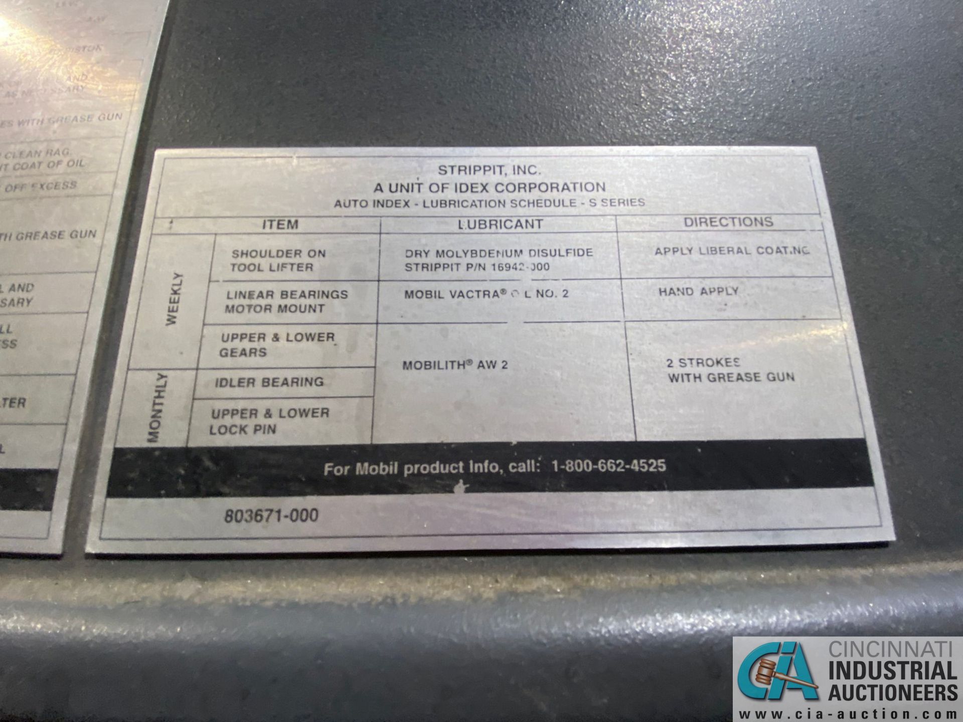 33 TON STRIPPIT MODEL 1000SXP/30 CNC TURRET PUNCH; S/N 2100012496, GE FANUC OP CONTROL S/N - Image 11 of 18