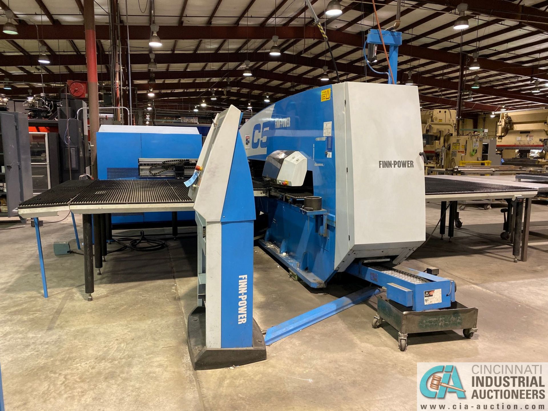 33 TON FINN-POWER MODEL C5 COMPACT EXPRESS CNC TURRET PUNCH; S/N 12.41-C5252007, 48" X 96" SHEET - Image 18 of 20