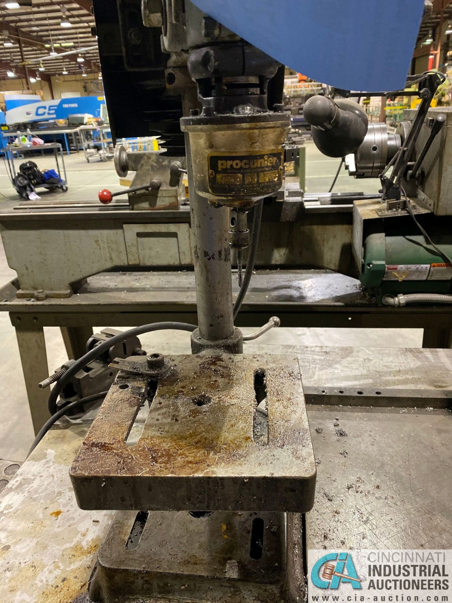 11" PROCUNIER BENCH DRILL PRESS - Image 2 of 3