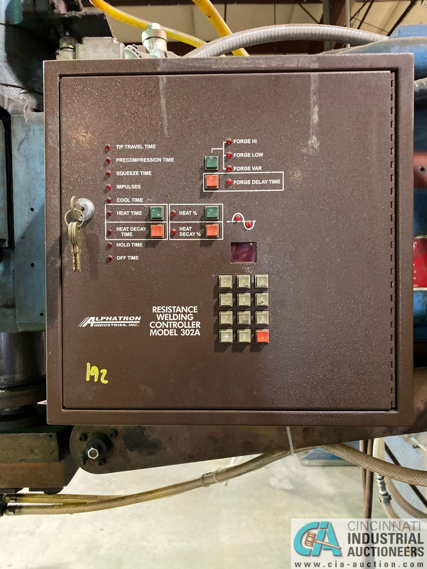 75 KVA ACME MODEL 535A SPOT WELDER; S/N H4259, 36" THROAT - Image 3 of 4