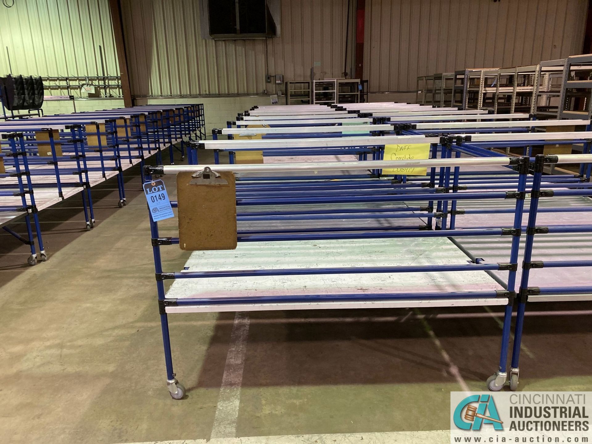 60" X 36" ALUMINUM CARTS - Image 2 of 2