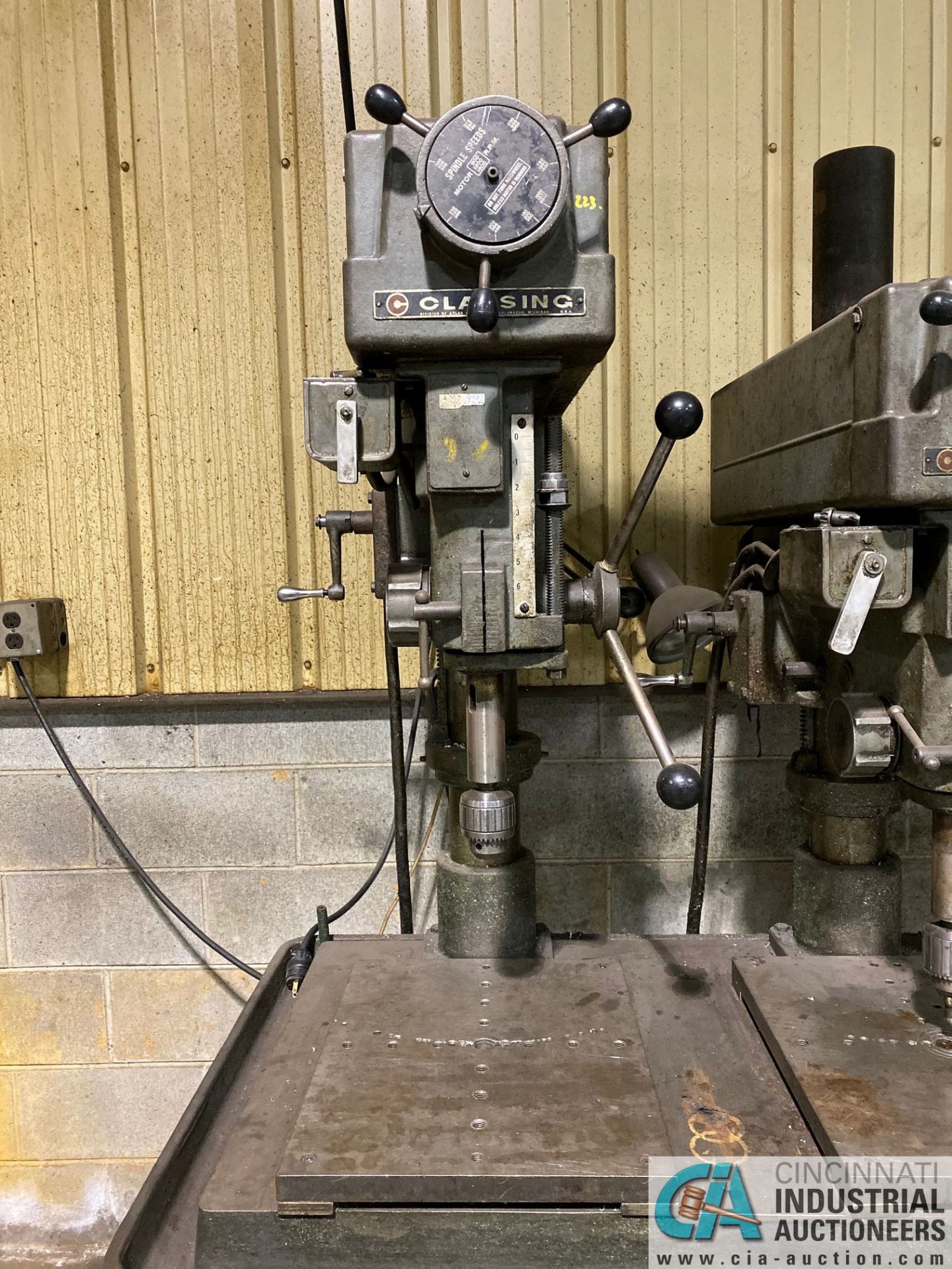 18" - 20" 4-HEAD CLAUSING DRILL PRESS, SPINDLE SPEED 150-2000 RPM - Image 4 of 7