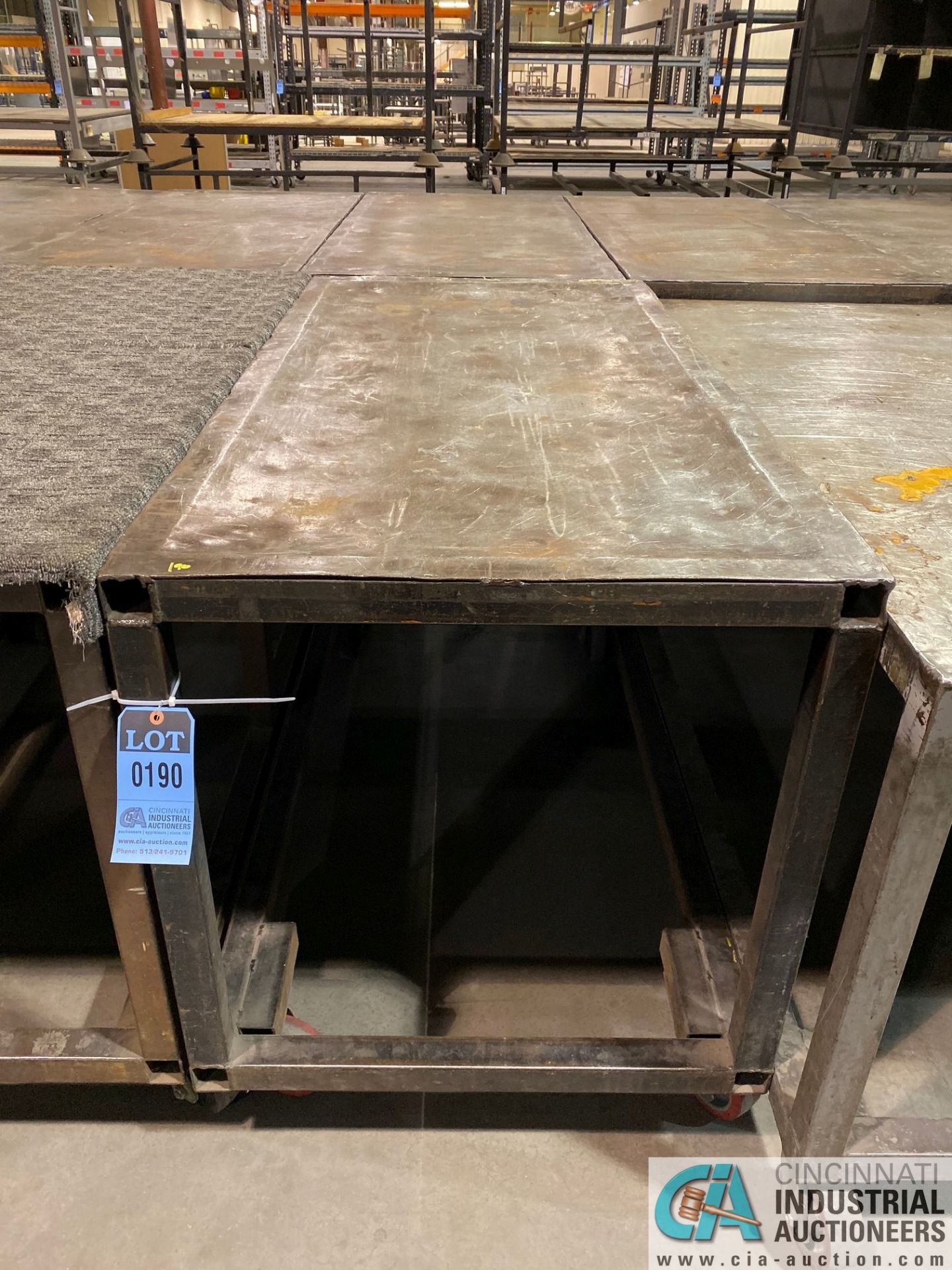 30" X 60" HEAVY DUTY STEEL CARTS - Image 2 of 2