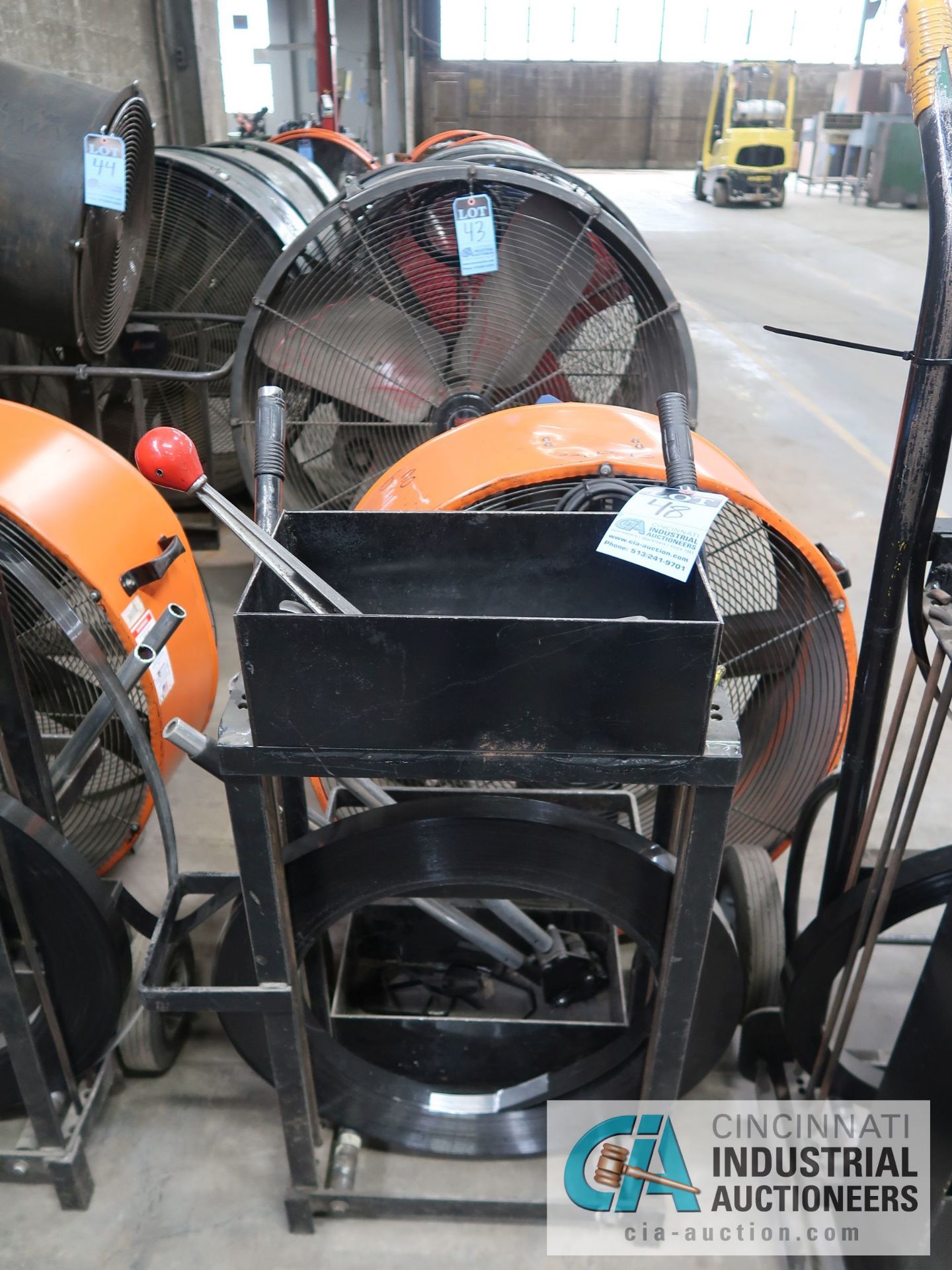 STEEL BANDING CART