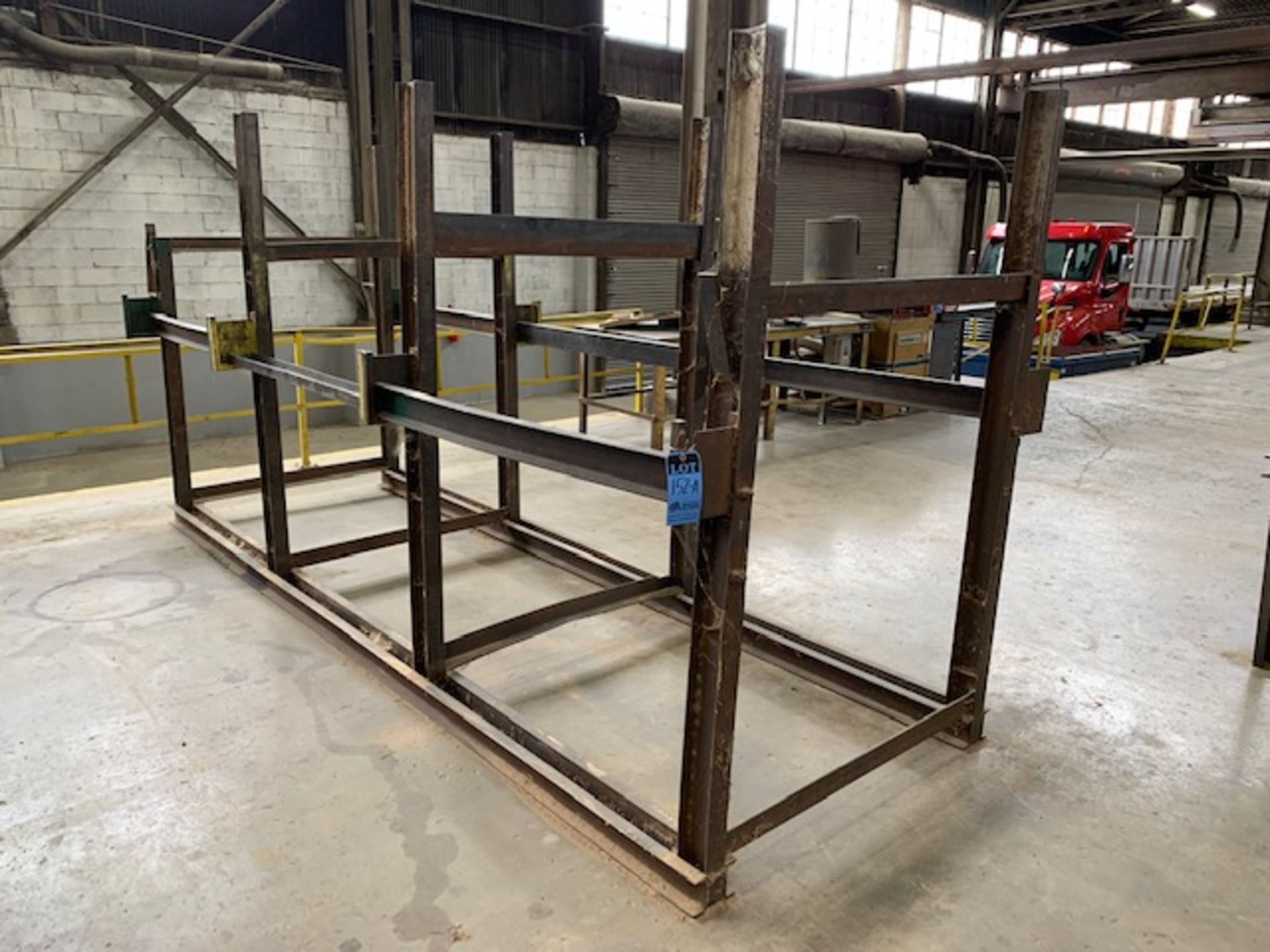 3' X 12' X 7' STEEL RACK