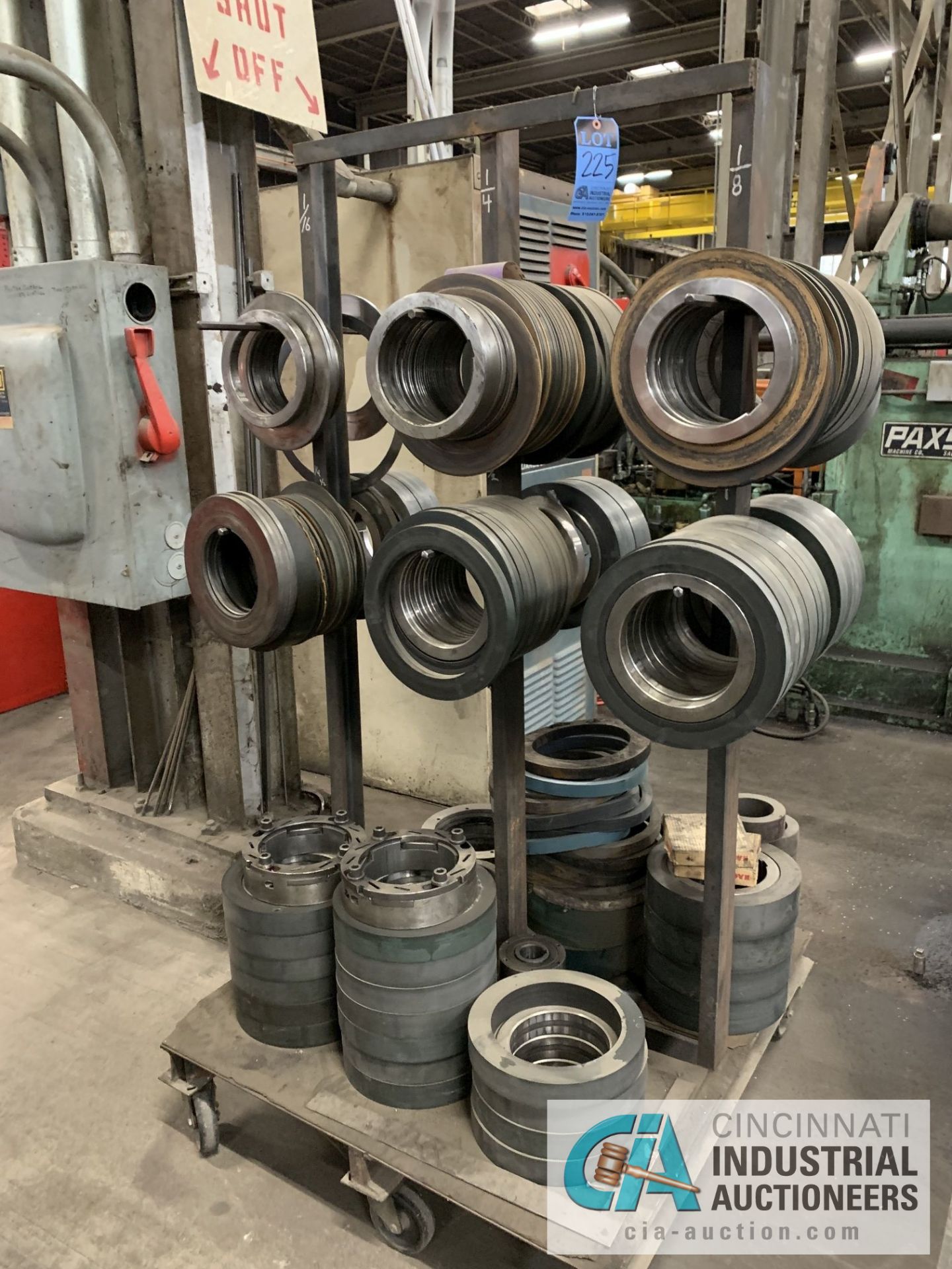 (LOT) TOOLING FOR PAXSON SLITTING LINE