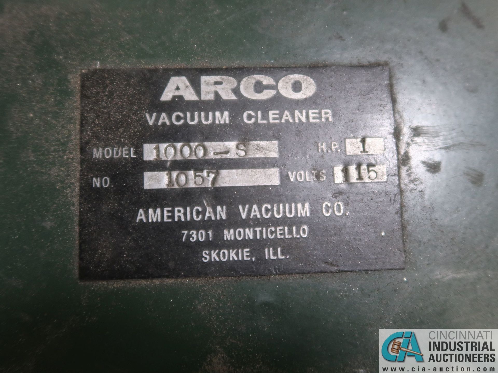 ACROWAND MODEL 1000S PORTABLE VACUUM CLEANER - Image 2 of 2