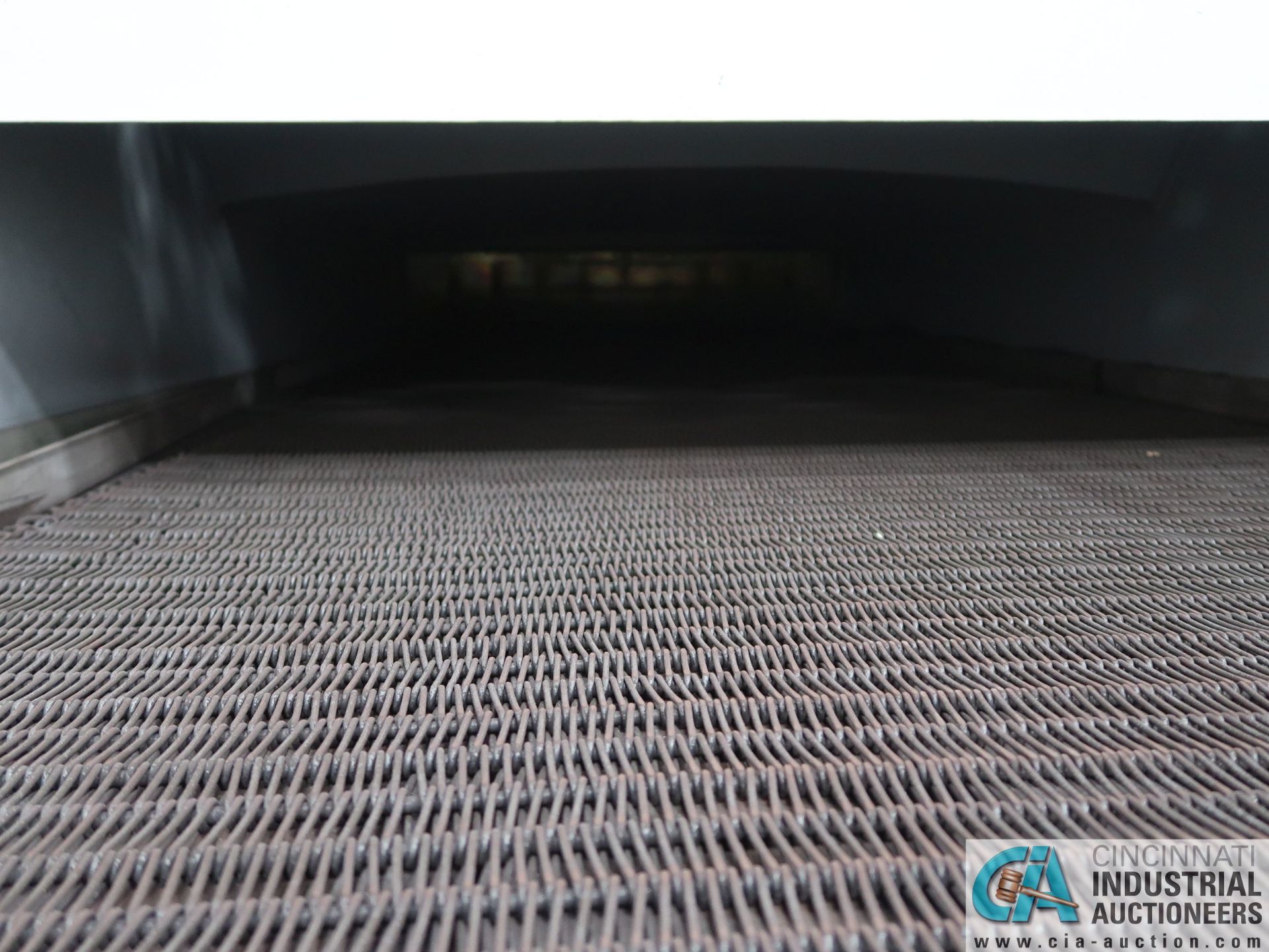 50" WIDE ELINO MODEL FB-1250/072/050-08EW.OC ELECTRIC MESH BELT CONVEYOR TYPE HEAT TREAT FURNACE; - Image 9 of 37