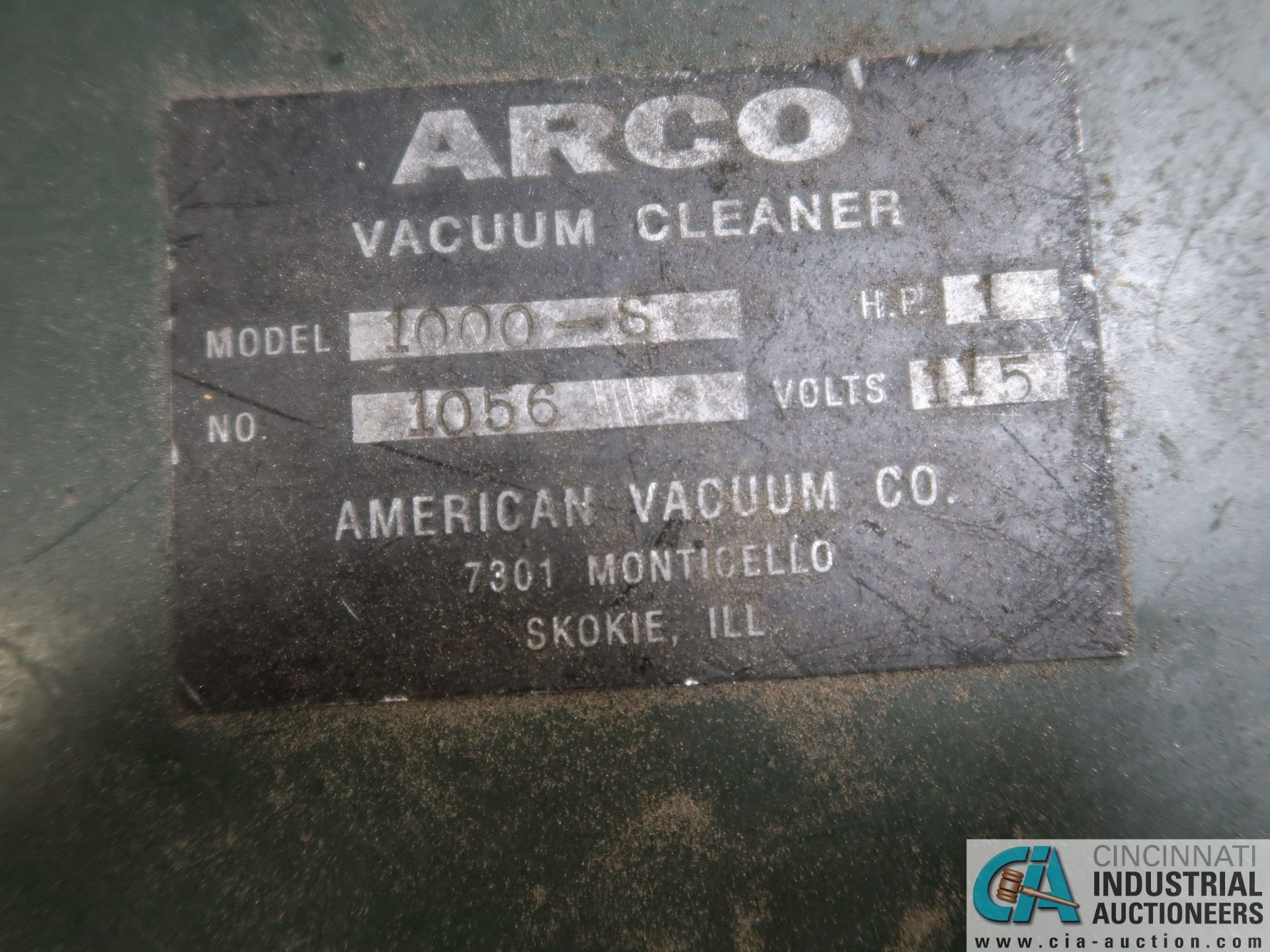 ACROWAND MODEL 1000S PORTABLE VACUUM CLEANER - Image 2 of 2