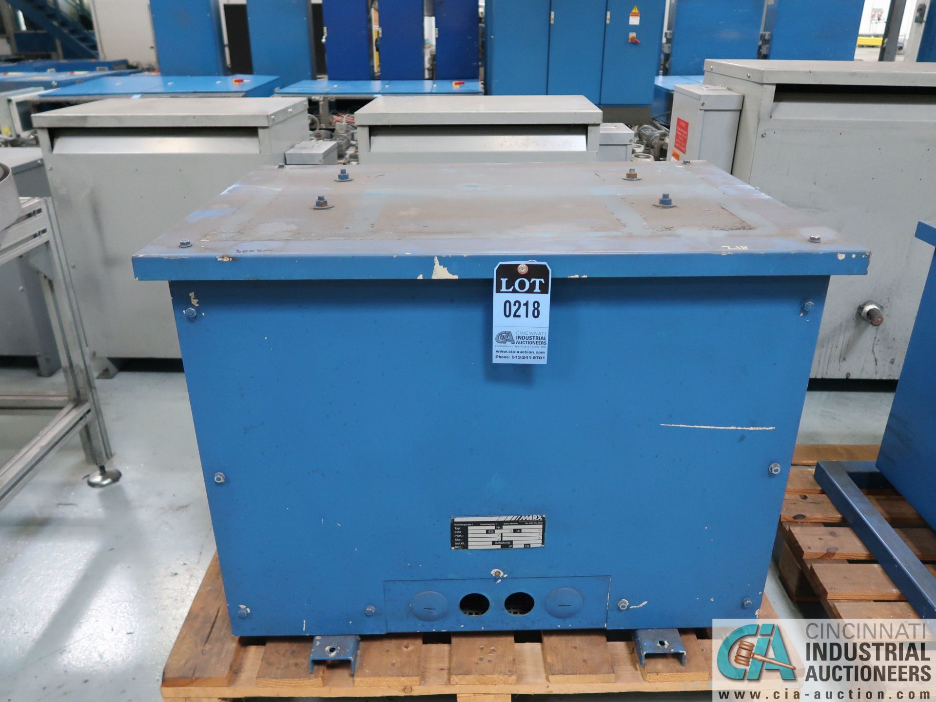 300 KVA MARX TYPE MDSPUG TRANSFORMER *$25.00 RIGGING FEE DUE TO INDUSTRIAL SERVICES AND SALES*