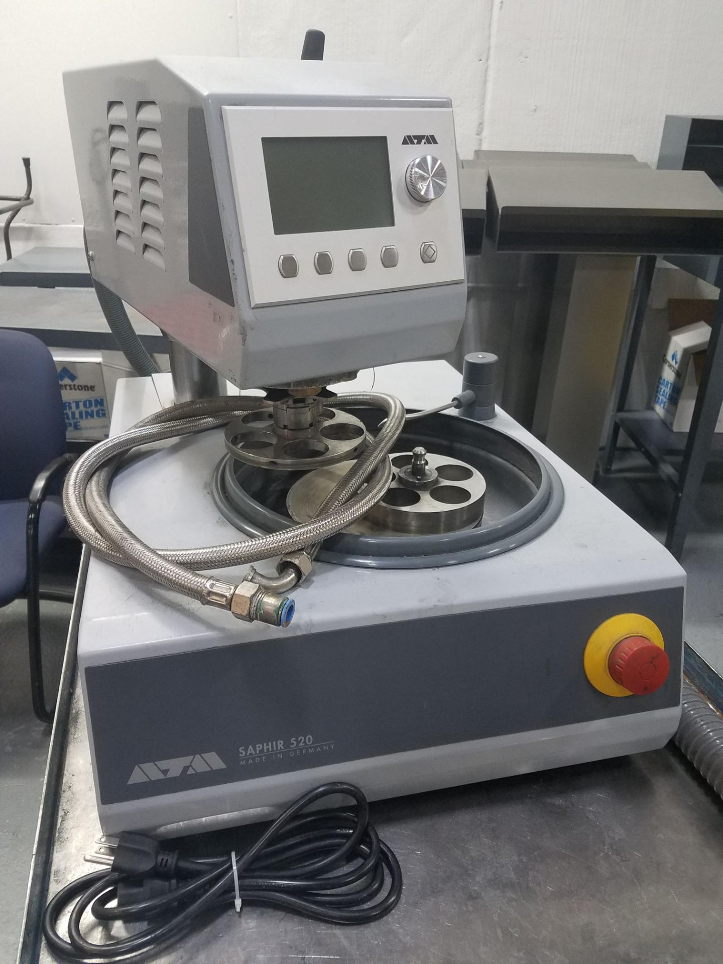 ATA SAPHIR MODEL 520 GRINDING & POLISHING MACHINE; S/N 21570 (NEW 2015) *$25.00 RIGGING FEE DUE - Image 2 of 2