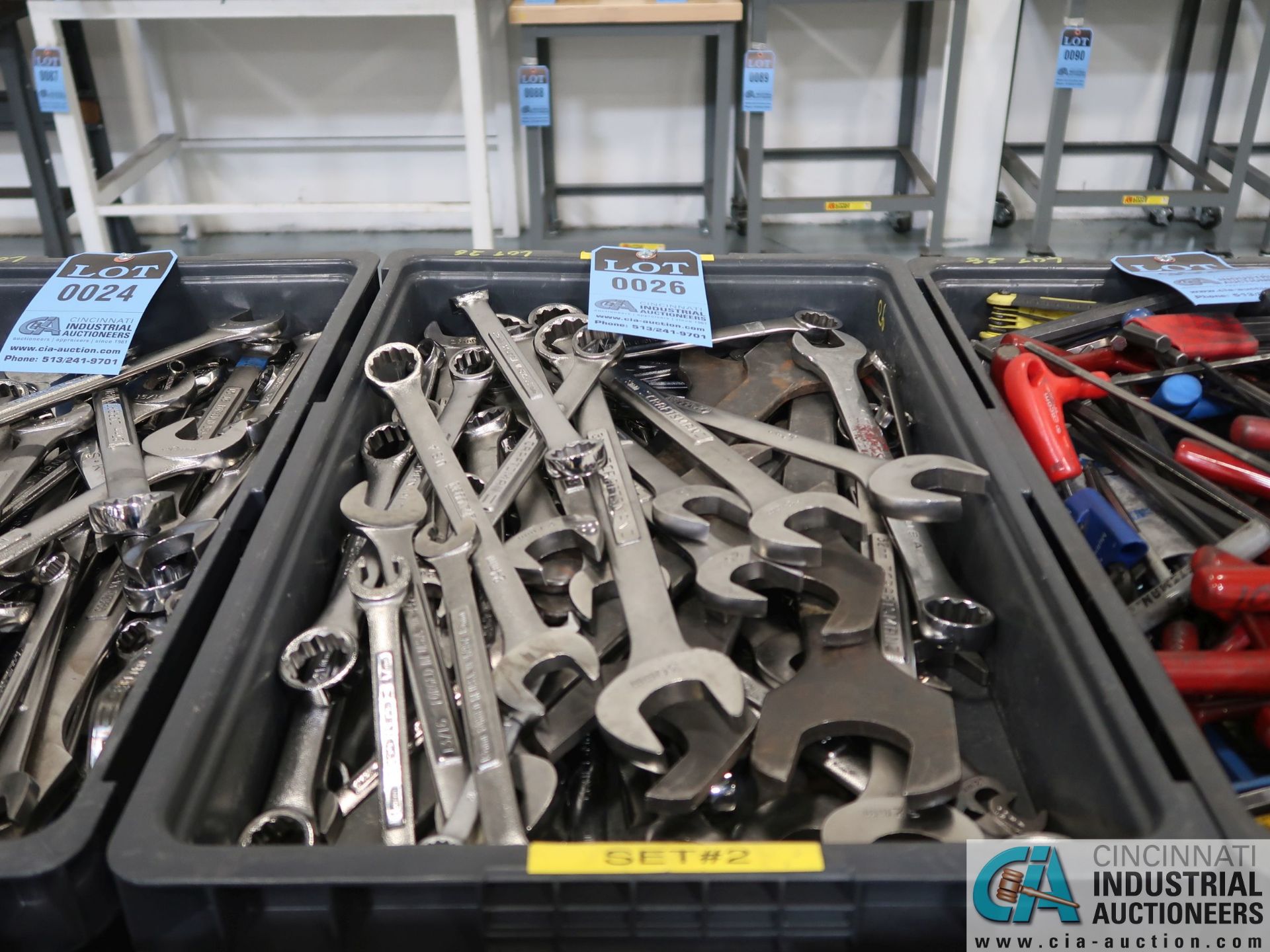 (LOT) COMBINATION WRENCHES