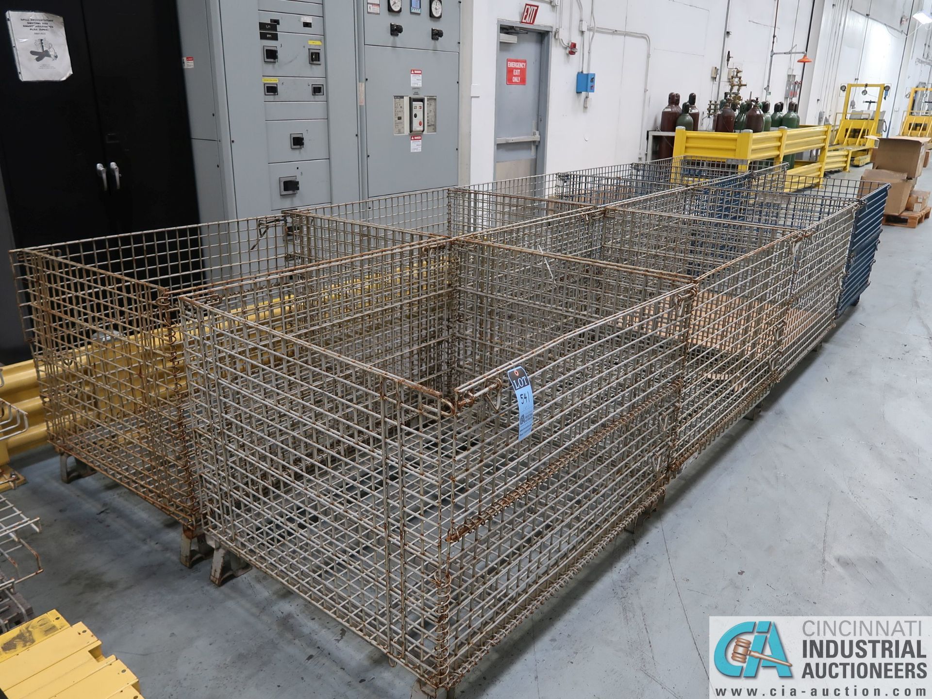 40" X 50" X 30" DEEP STACKABLE WIRE BASKETS