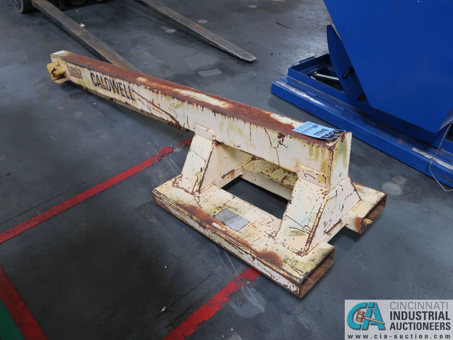 CALDWELL MODEL RB-40 LIF-TRUC BOOM ATTACHMENT *$25.00 RIGGING FEE DUE TO INDUSTRIAL SERVICES