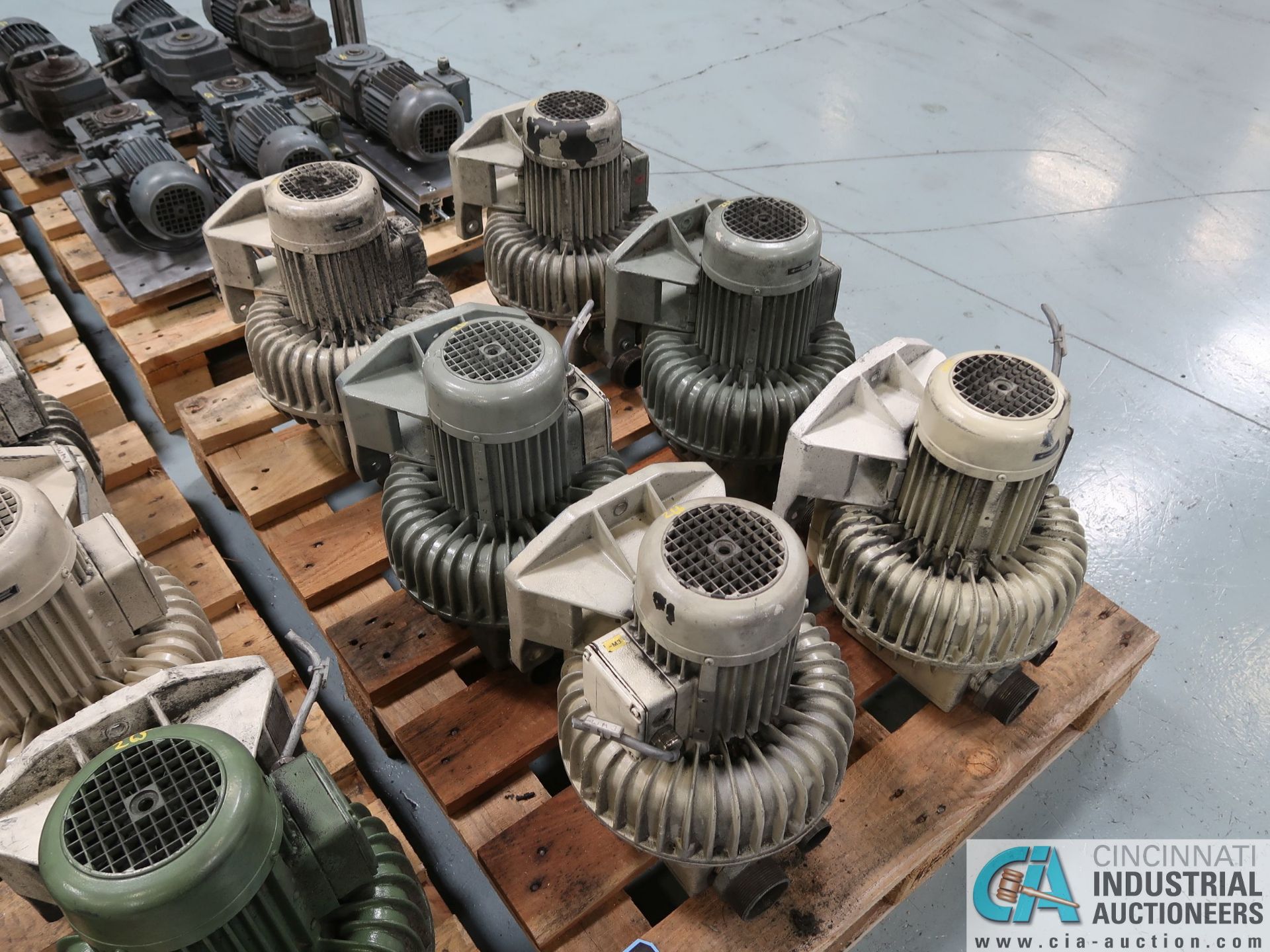 0.75 HP APPROX. PUMP MOTORS *$25.00 RIGGING FEE DUE TO INDUSTRIAL SERVICES AND SALES*