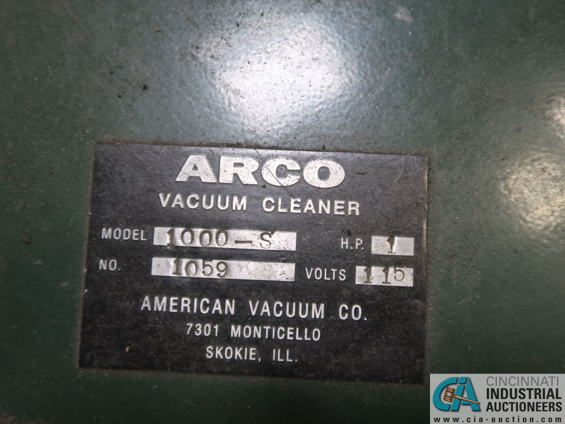ACROWAND MODEL 1000S PORTABLE VACUUM CLEANER - Image 2 of 2