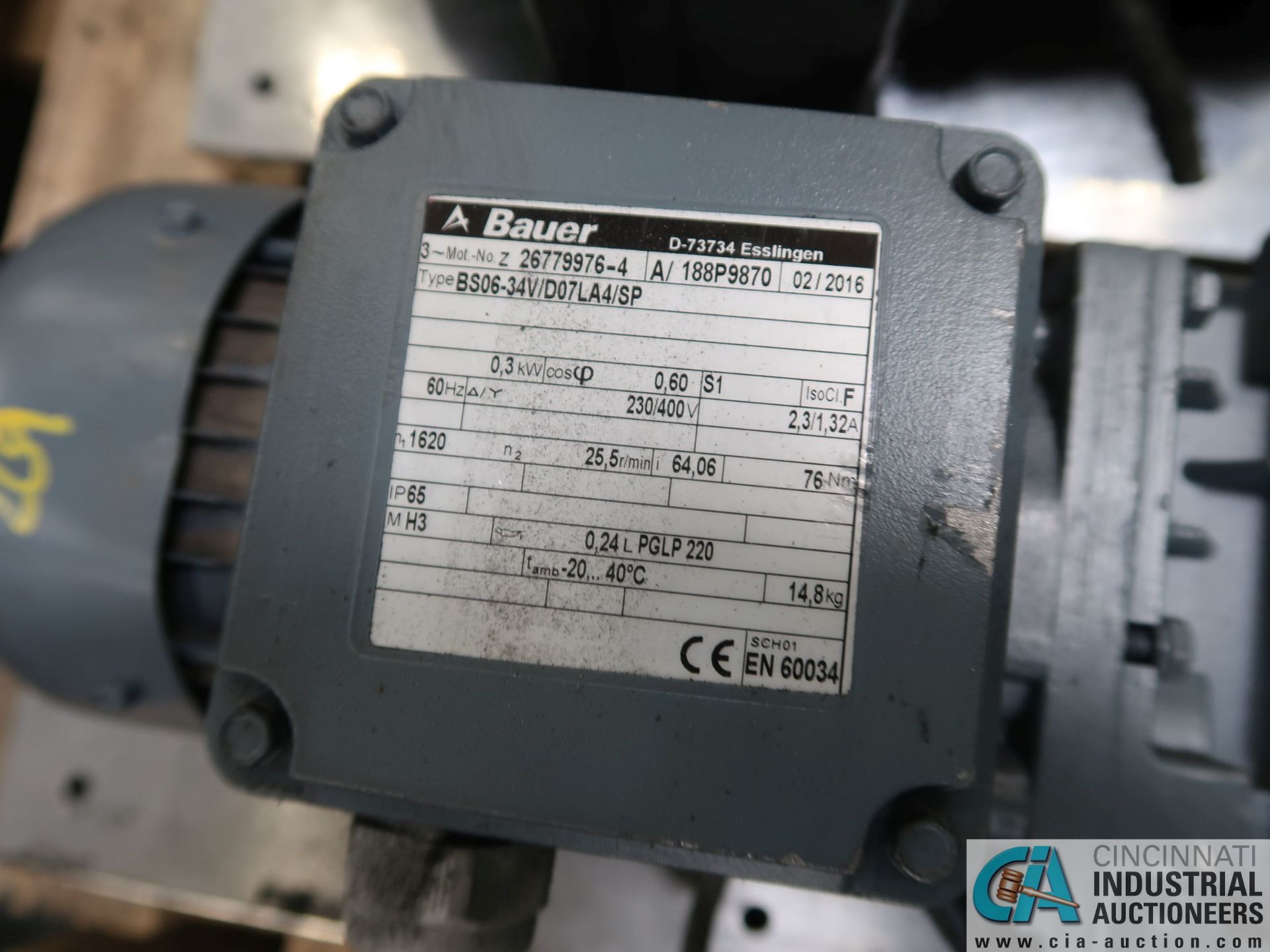 1.0 HP APPROX. DRIVE MOTORS *$25.00 RIGGING FEE DUE TO INDUSTRIAL SERVICES AND SALES* - Image 2 of 2