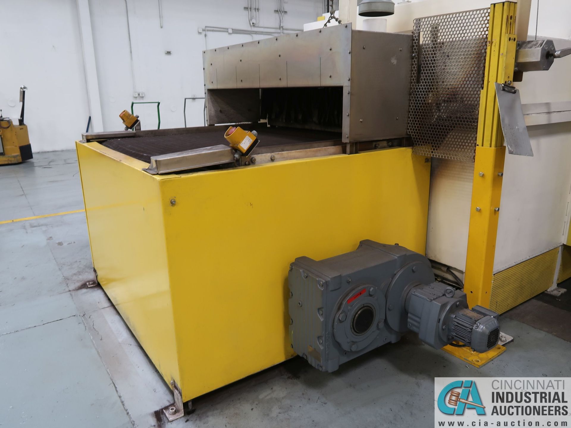 50" WIDE ELINO MODEL FB-1250/072/050-08EW.OC ELECTRIC MESH BELT CONVEYOR TYPE HEAT TREAT FURNACE; - Image 27 of 37