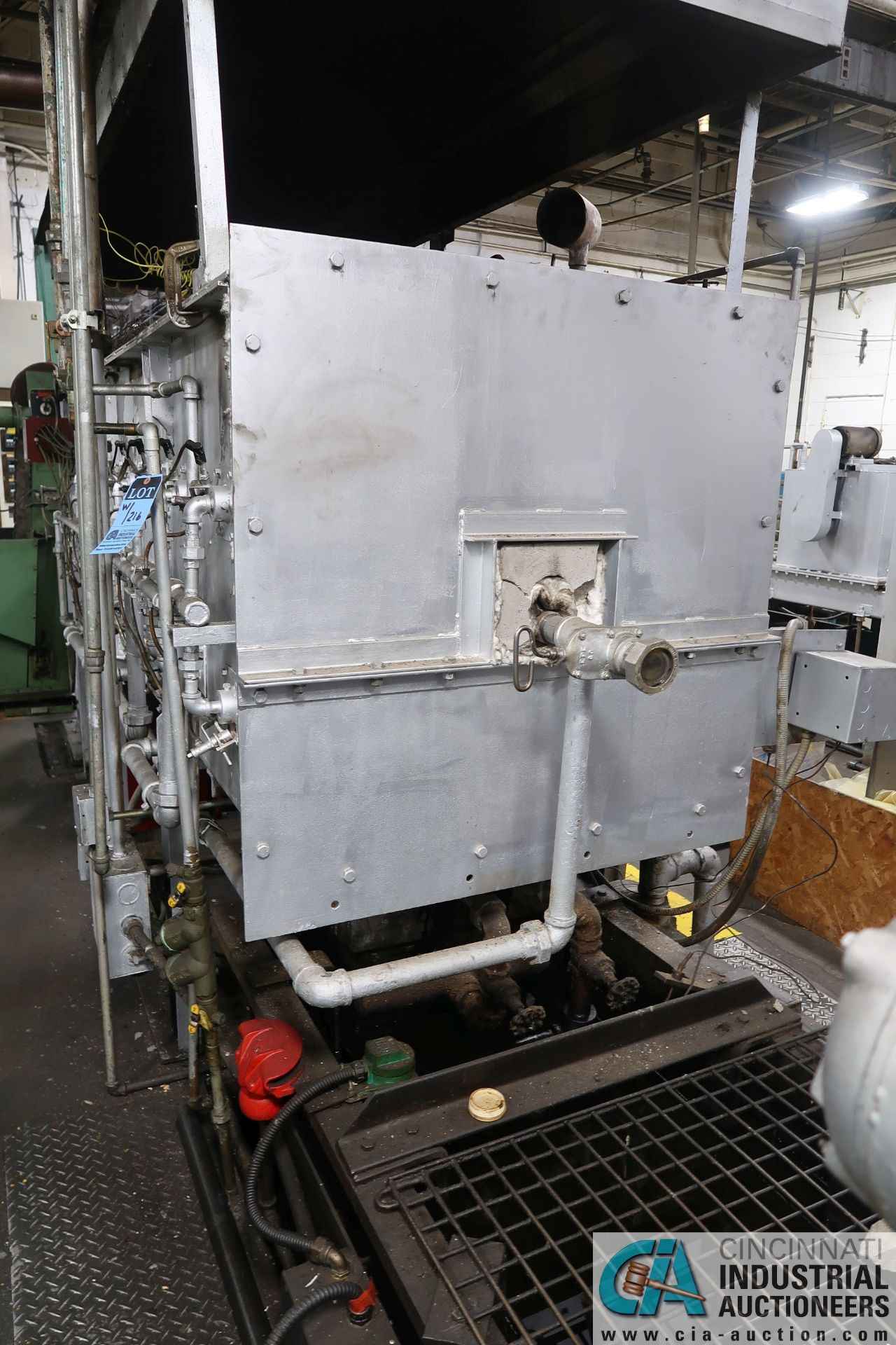 AGF / LANLY / CI HAYES HARDENING, WASHING, TEMPERING LINE; AGF 3-ZONE HARDENING FURNACE W/ WATER - Image 11 of 30