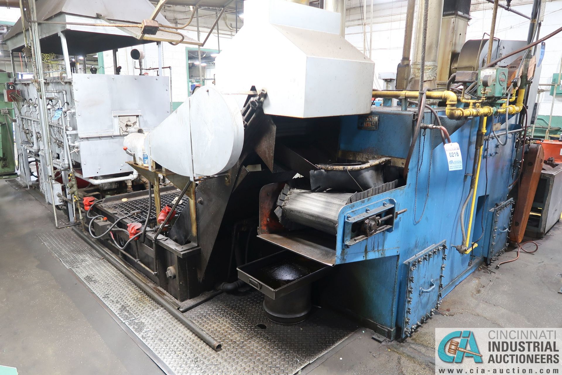 AGF / LANLY / CI HAYES HARDENING, WASHING, TEMPERING LINE; AGF 3-ZONE HARDENING FURNACE W/ WATER