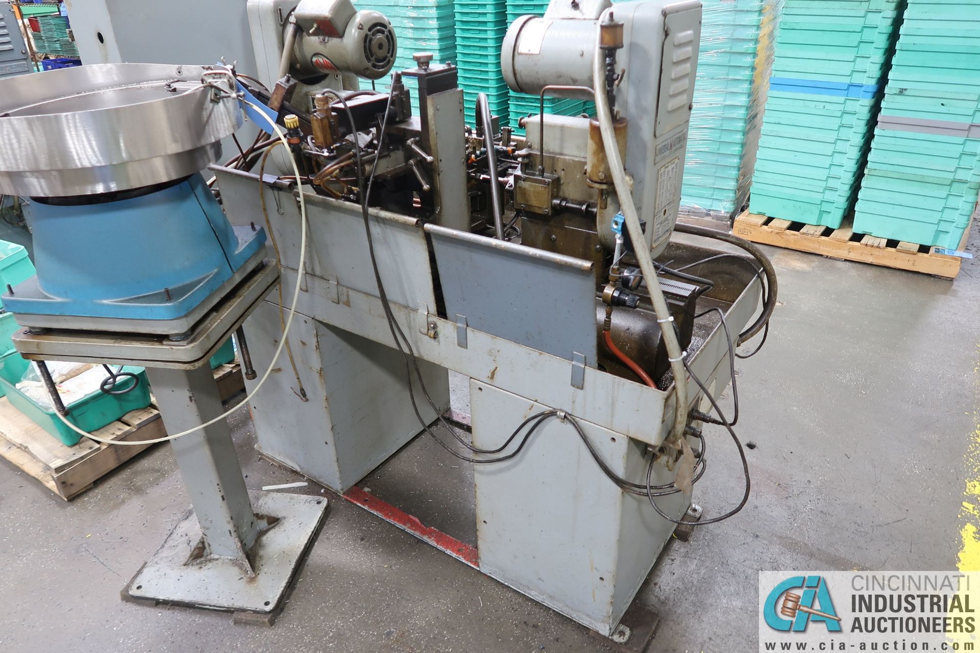 UNIVERSAL MODEL "HD" DOUBLE END DRILLING / TAPPING MACHINE; S/N 2699, 3/8" DIA. CAPACITY DRILLING, - Image 3 of 8